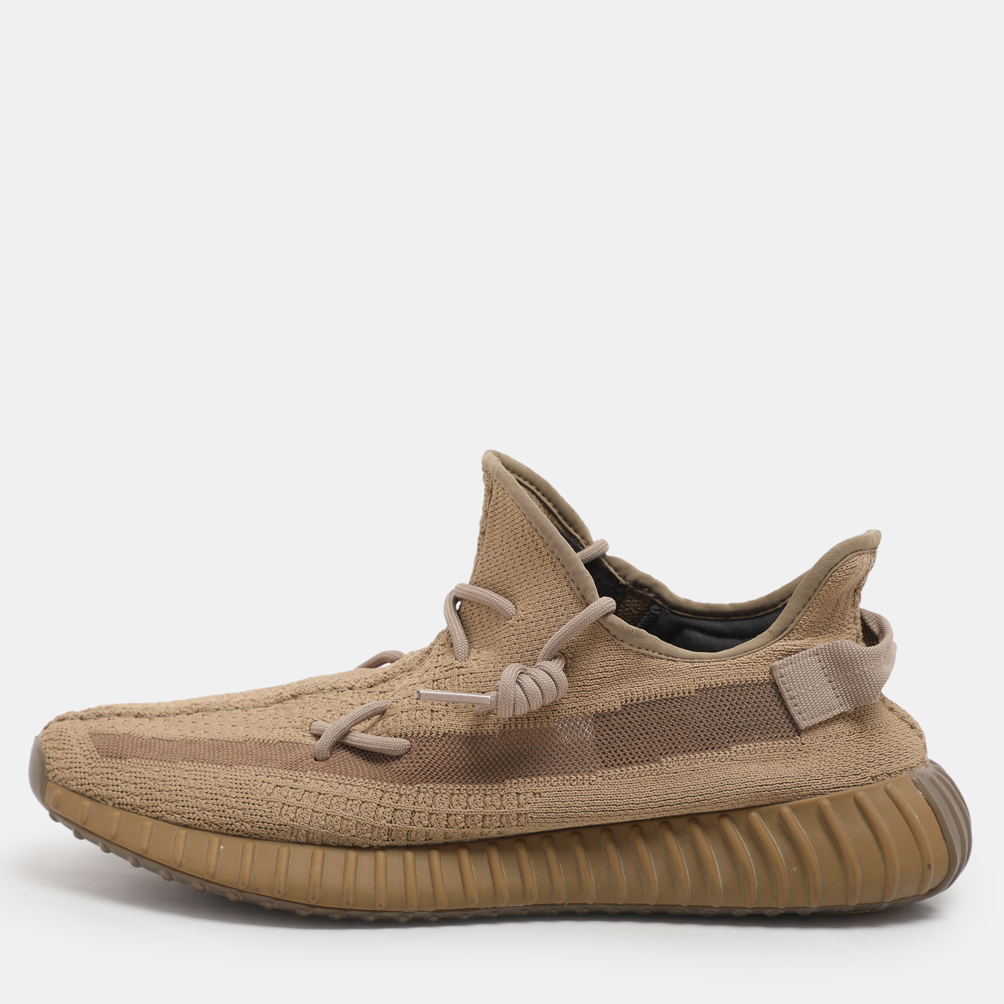 Yeezy x Adidas Brown Knit Fabric Boost 350 V2 Earth Sneakers Size 47 1/3
Yeezy x Adidas Brown Knit Fabric Boost 350 V2 Earth Sneakers Size 47 1/3