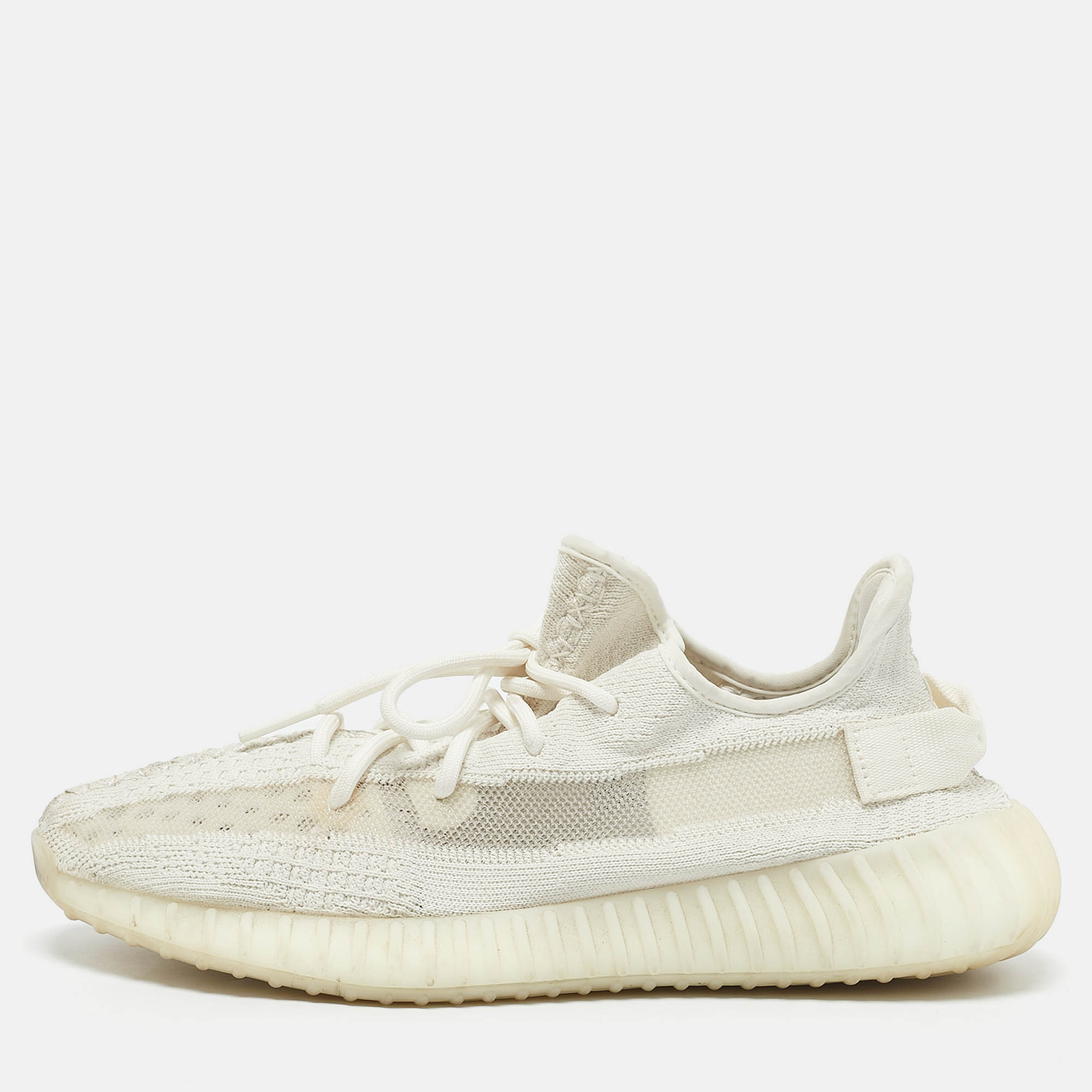 Yeezy x Adidas Off White Knit Fabric Boost 350 V2 Bone Sneakers Size 44 1/3
Yeezy x Adidas Off White Knit Fabric Boost 350 V2 Bone Sneakers Size 44 1/3