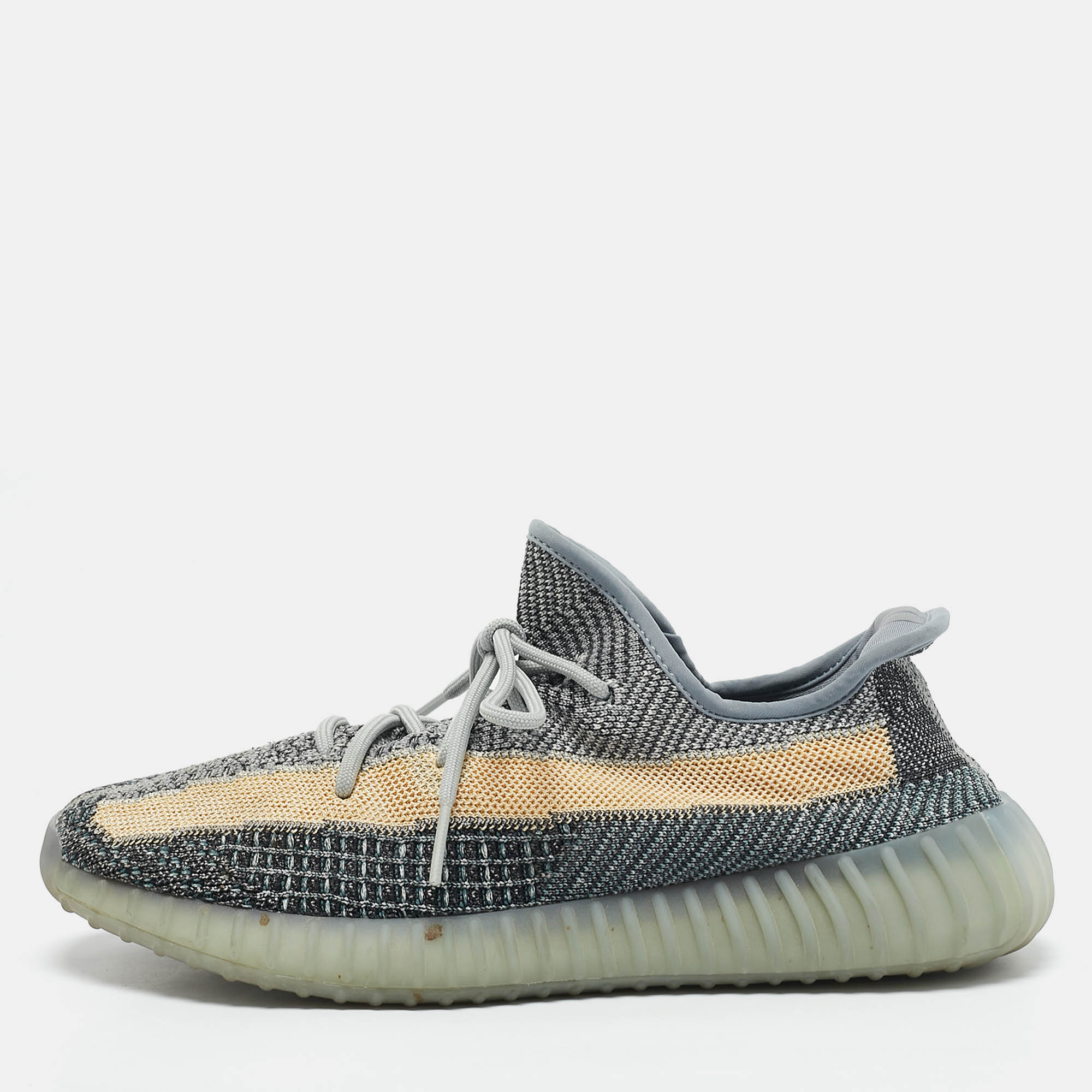 Adidas x Yeezy Boost 350 V2 Ash Blue/Grey Knit Fabric Lace Up Sneakers Size 44 2/3
Adidas x Yeezy Boost 350 V2 Ash Blue/Grey Knit Fabric Lace Up Sneakers Size 44 2/3