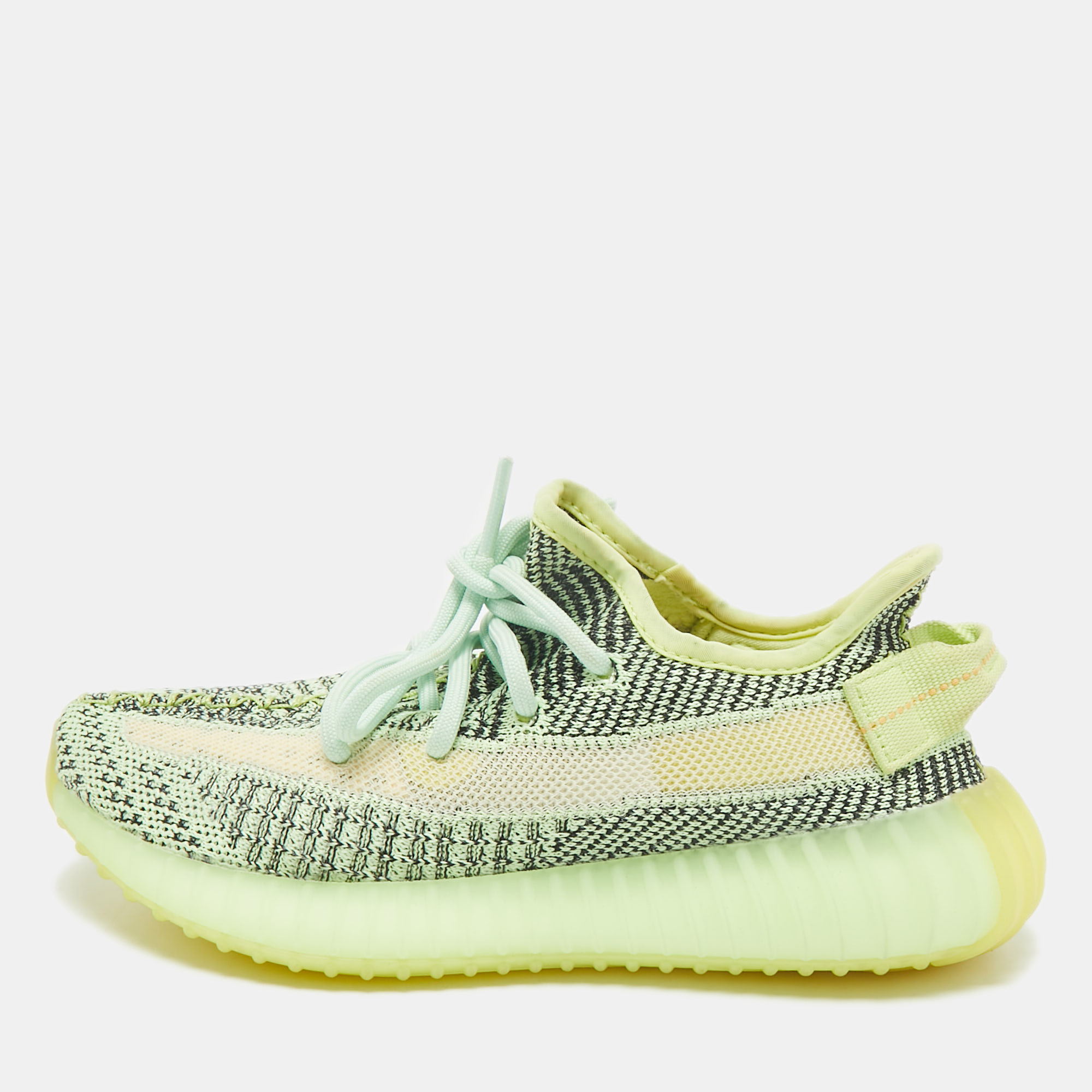 Yeezy x Adidas Neon Green Knit Fabric Boost 350 V2 Yeezreel (Reflective) Sneakers Size 36
Yeezy x Adidas Neon Green Knit Fabric Boost 350 V2 Yeezreel (Reflective) Sneakers Size 36