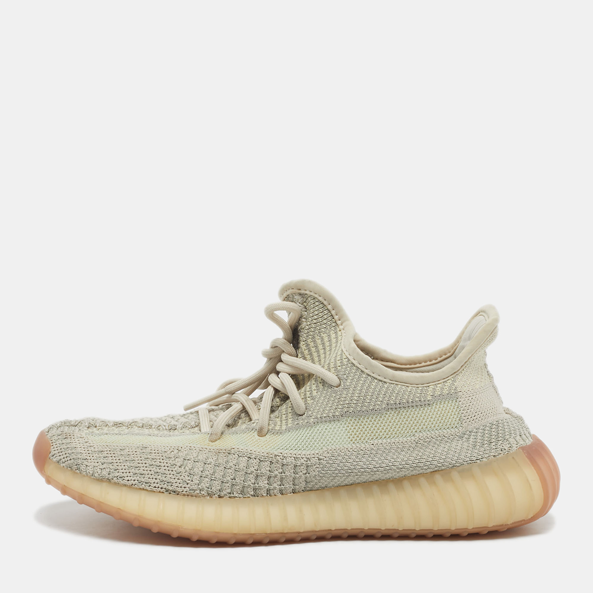 Yeezy x Adidas Pale Green Knit Fabric Boost 350 V2 Citrin (Non-Reflective) Sneakers Size 38.5
Yeezy x Adidas Pale Green Knit Fabric Boost 350 V2 Citrin (Non-Reflective) Sneakers Size 38.5