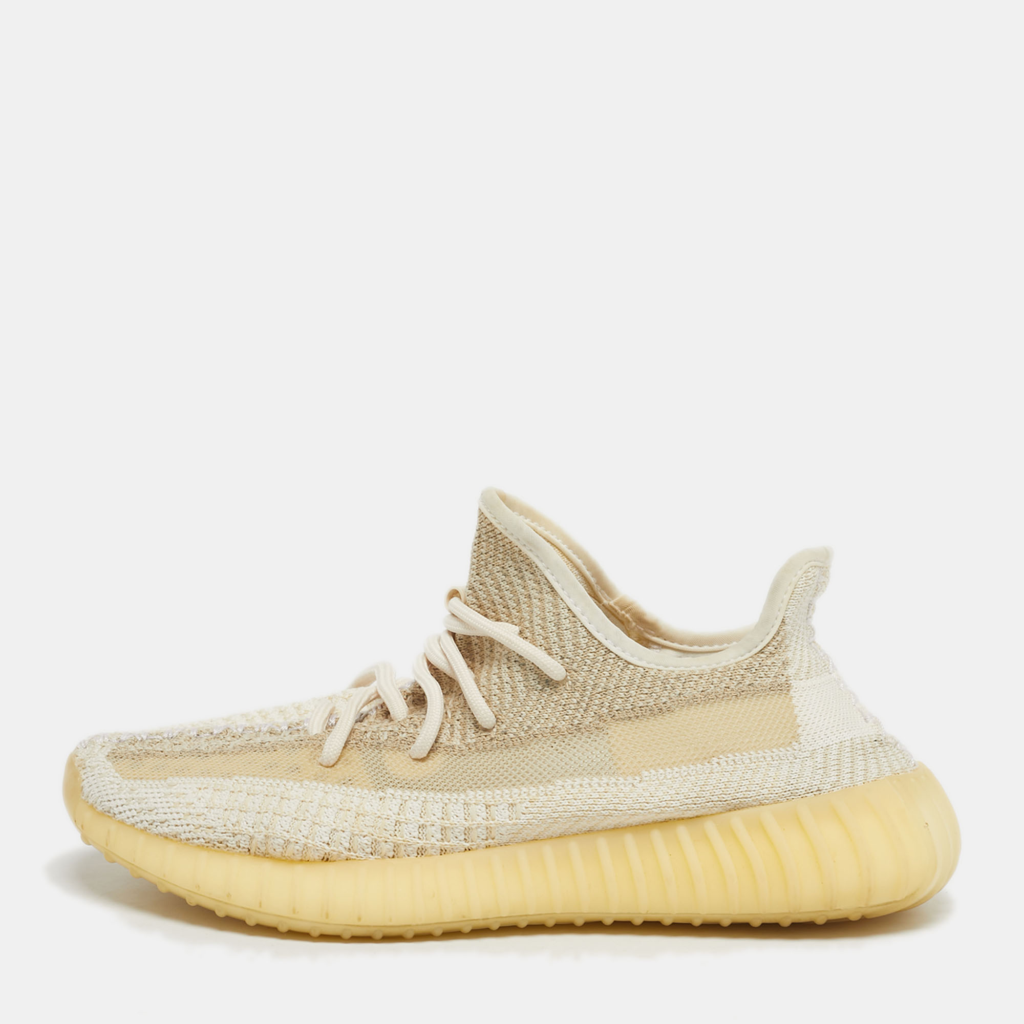 Yeezy x Adidas Boost 350 V2 Natural Size 39 1/3 Beige Knit Fabric Low Top Sneakers
Yeezy x Adidas Boost 350 V2 Natural Size 39 1/3 Beige Knit Fabric Low Top Sneakers