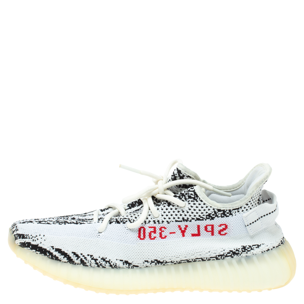 Yeezy x Adidas White/Black Cotton Knit Boost 350 V2 Zebra Sneakers Size
Yeezy x Adidas White/Black Cotton Knit Boost 350 V2 Zebra Sneakers Size