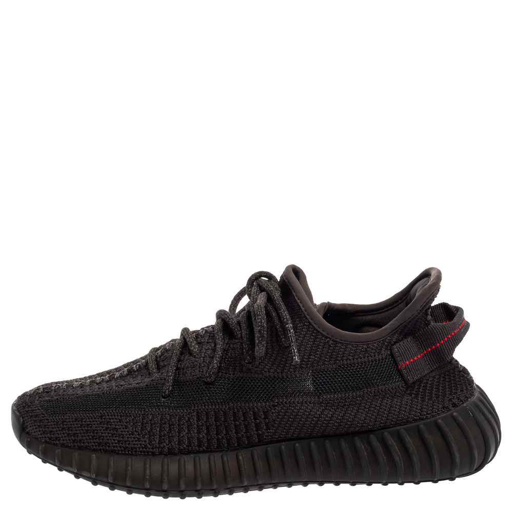 Yeezy x adidas Black Knit Fabric Boost 350 V2 Cinder Sneakers Size 1/3
Yeezy x adidas Black Knit Fabric Boost 350 V2 Cinder Sneakers Size 1/3