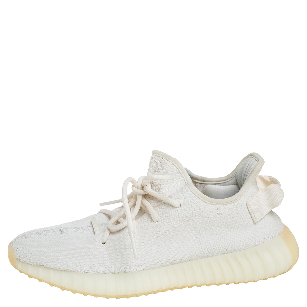 Yeezy x Adidas White Knit Fabric Boost 350 V2 Triple White Low Top Sneakers Size 1/3
Yeezy x Adidas White Knit Fabric Boost 350 V2 Triple White Low Top Sneakers Size 1/3