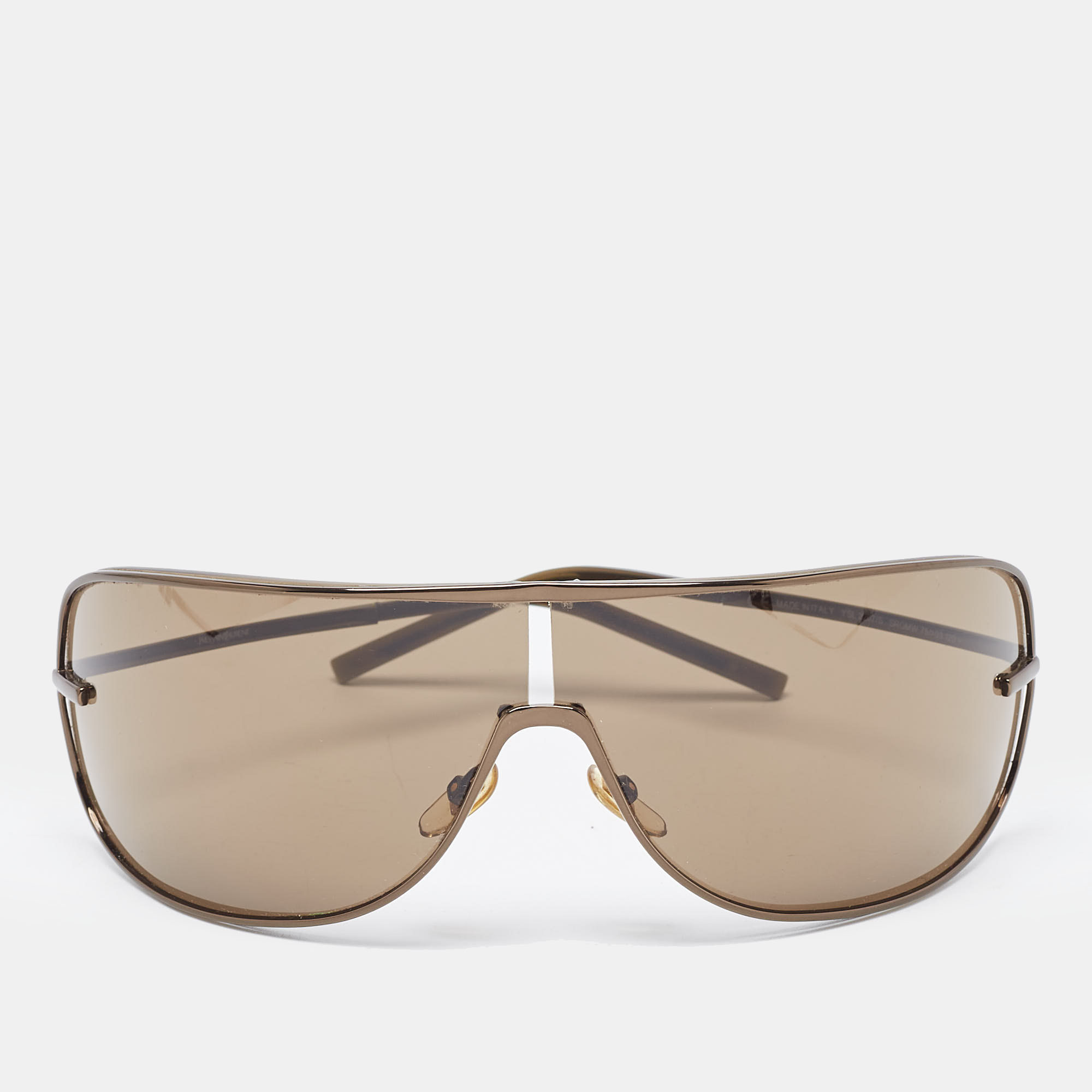 Yves saint laurent brown 2207/s wrap sunglasses