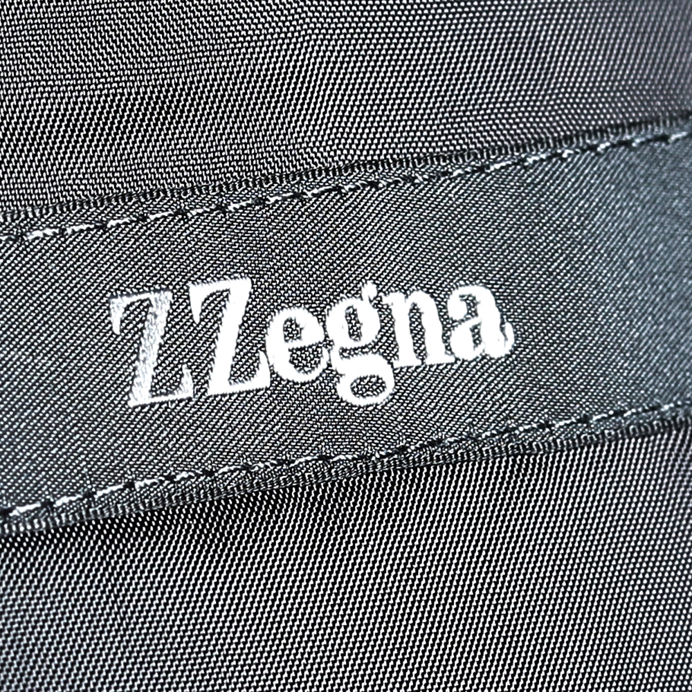 Z Zegna Dark Grey Wool Blazer L