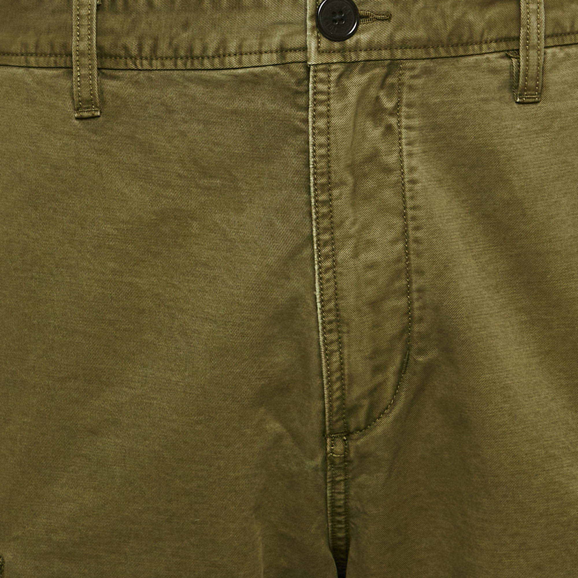 Zadig & Voltaire Green Cotton Pargo Cargo Pants L