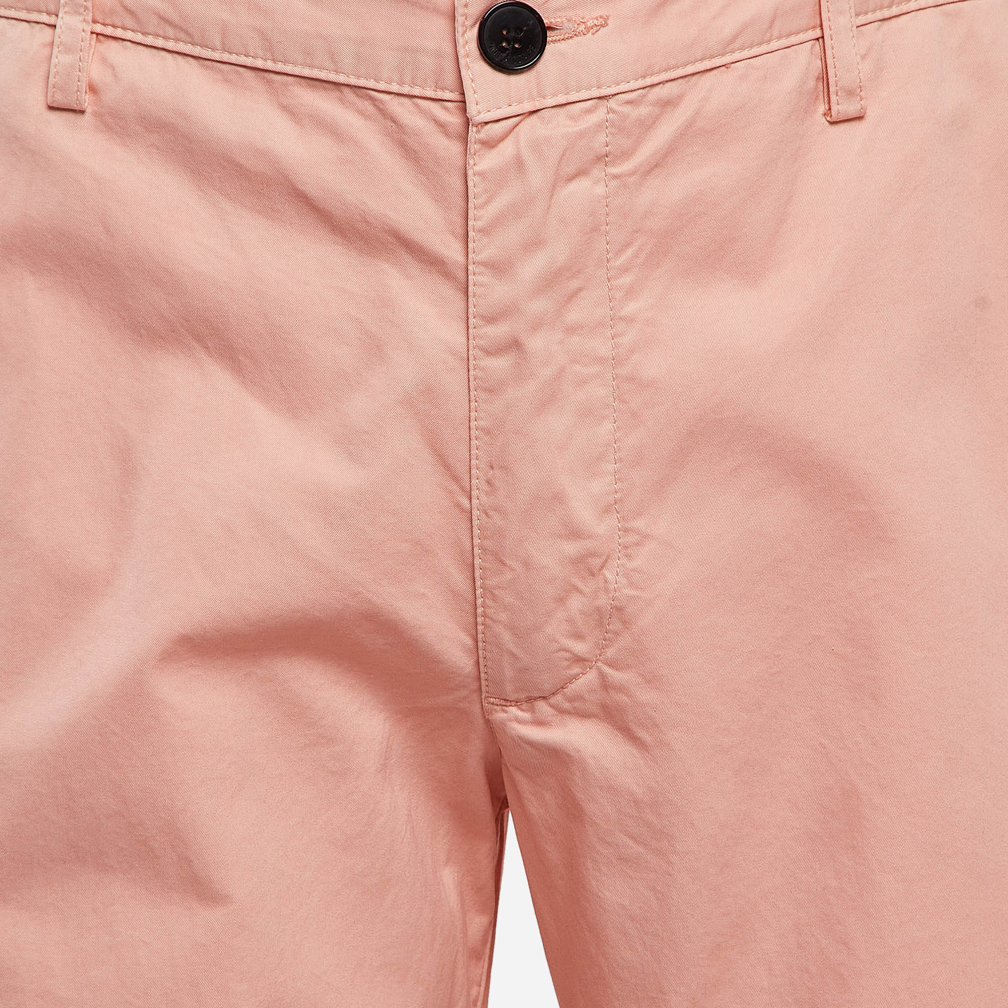 Zadig & Voltaire Pink Cotton Patrick Chino Trousers L