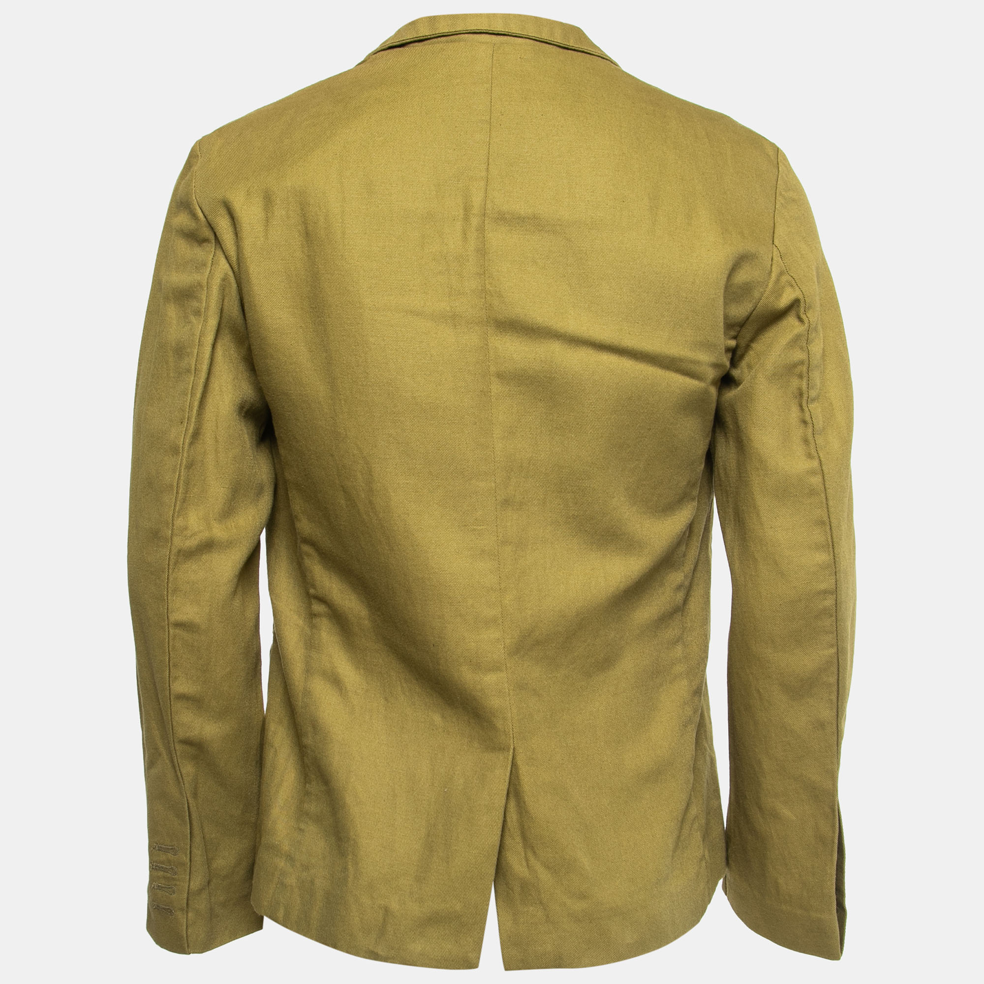 Zadig and Voltaire Green Cotton & Linen Single Breasted Blazer
Zadig and Voltaire Green Cotton & Linen Single Breasted Blazer