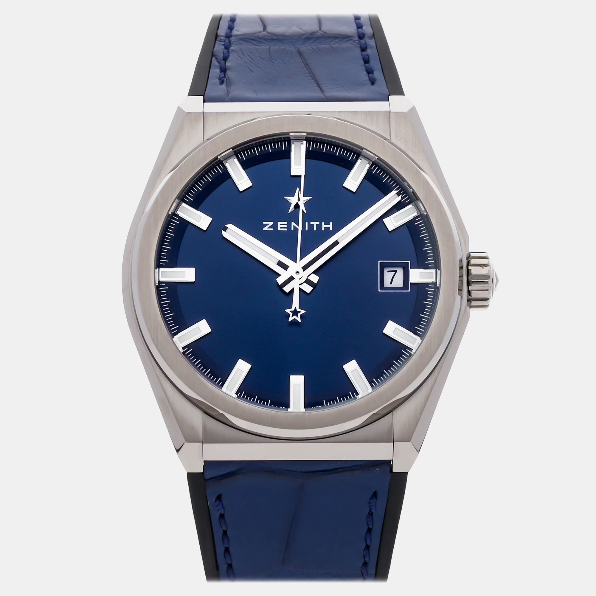 Pre-Owned Zenith Defy Classic 95.9000.670/51.R584 Blue Automatic Titanium Men's Wristwatch 41 mm
Pre-Owned Zenith Defy Classic 95.9000.670/51.R584 Blue Automatic Titanium Men's Wristwatch 41 mm
