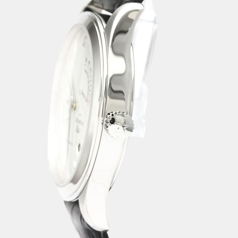 Zenith Silver Stainless Steel Grande Class 03.0520.685 Automatic Men's Wristwatch 44 Mm