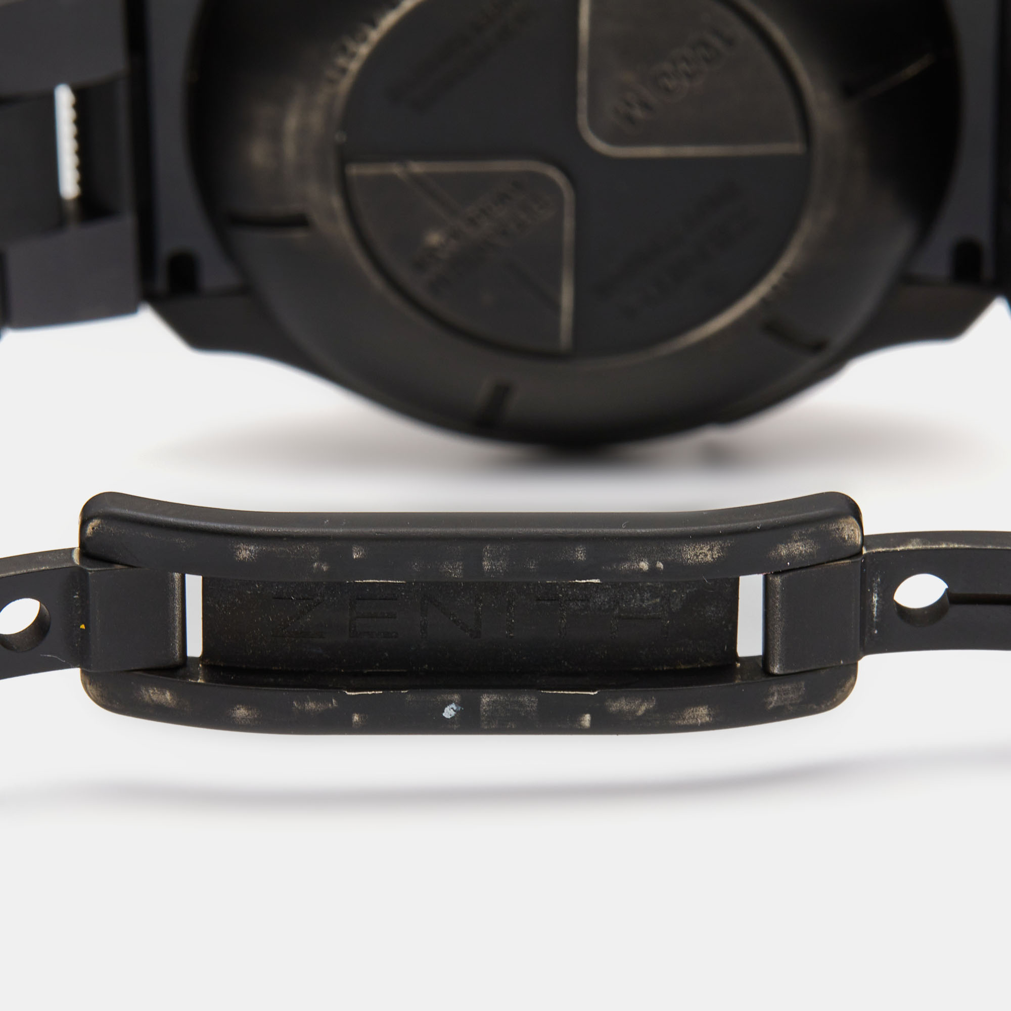 Zenith Black Titanium Defy Xtreme Stealth Limited Edition 96.0527.4021/22.M529 Men's Wristwatch 46 Mm