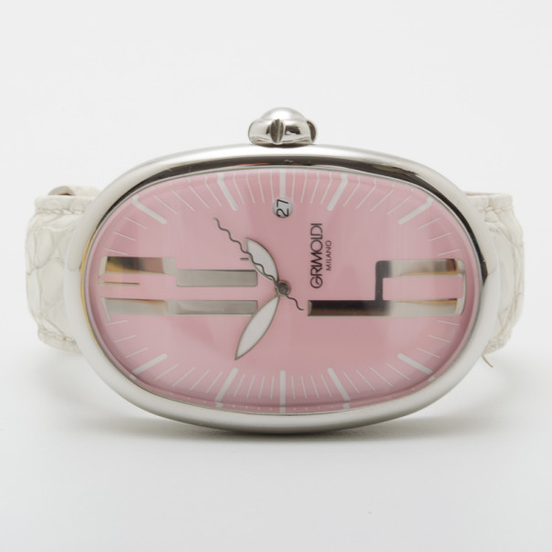 Grimoldi Milano Pink Borgonovo SS Automatic Unisex Wristwatch