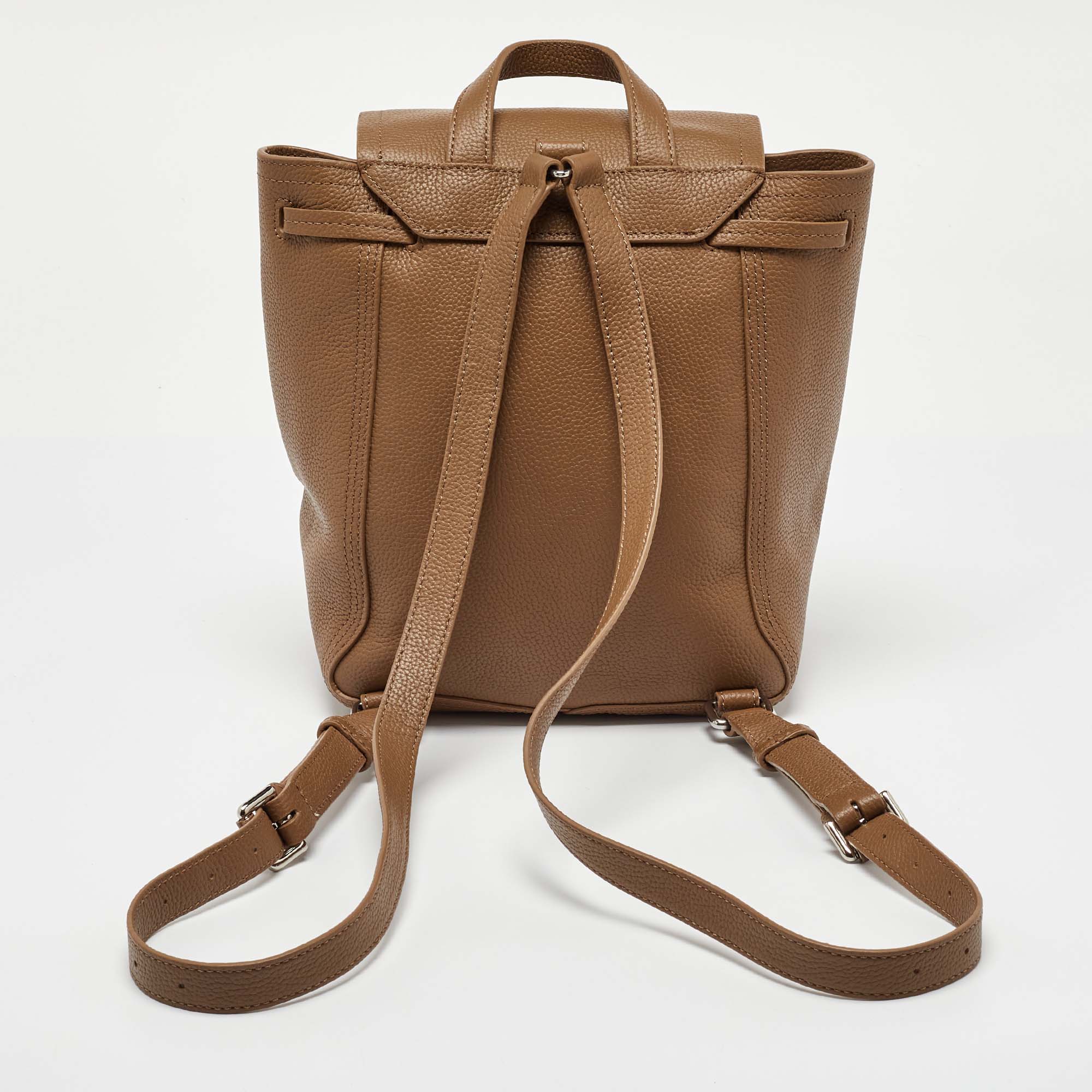 3.1 Phillip Lim Brown Leather Back Soft Pashli Backpack