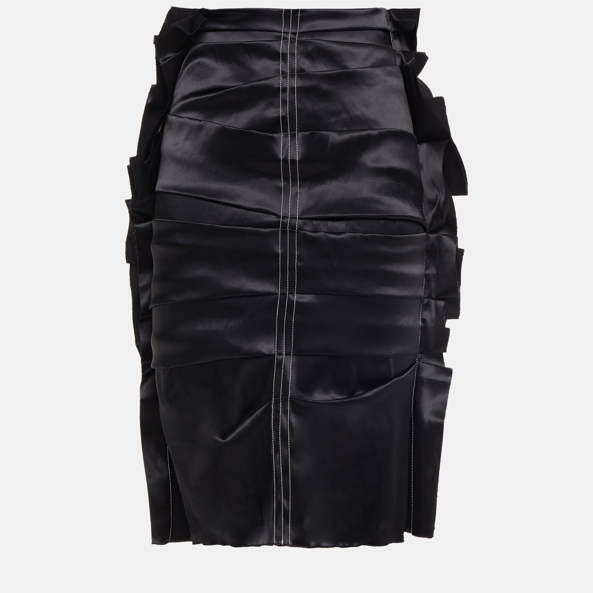 

Acne Studios Viscose Knee Length Skirts 32, Black