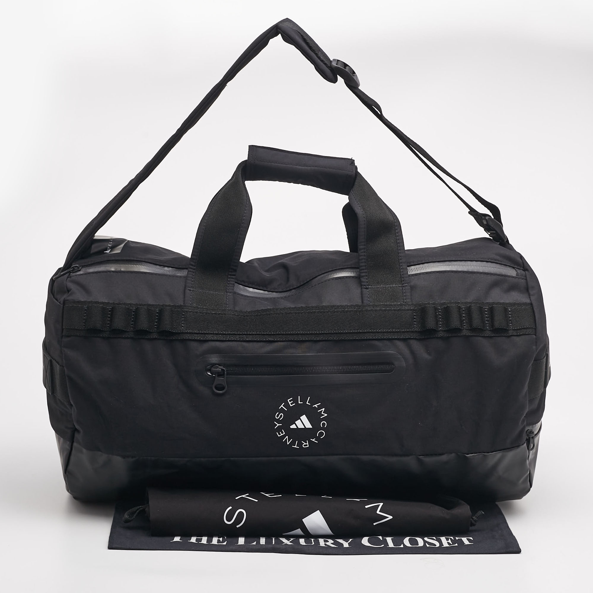 Adidas By Stella McCartney Black Nylon 24/7 Duffle Bag