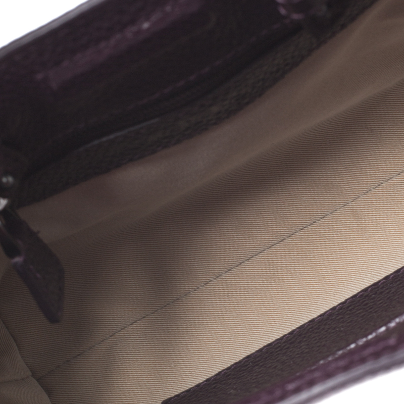 Akris Purple Leather Crossbody Bag