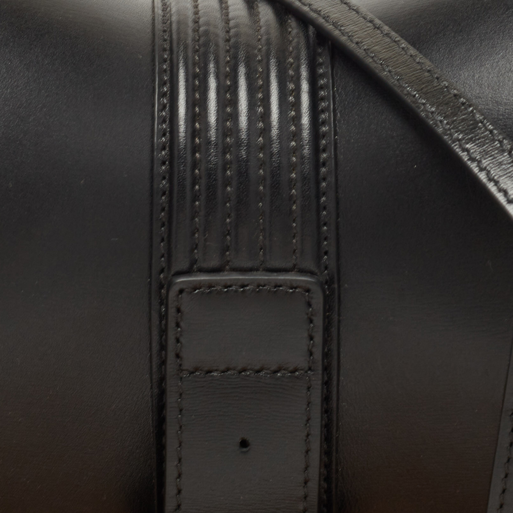 Alaia Black Leather Edition 1992 Corset Bag
