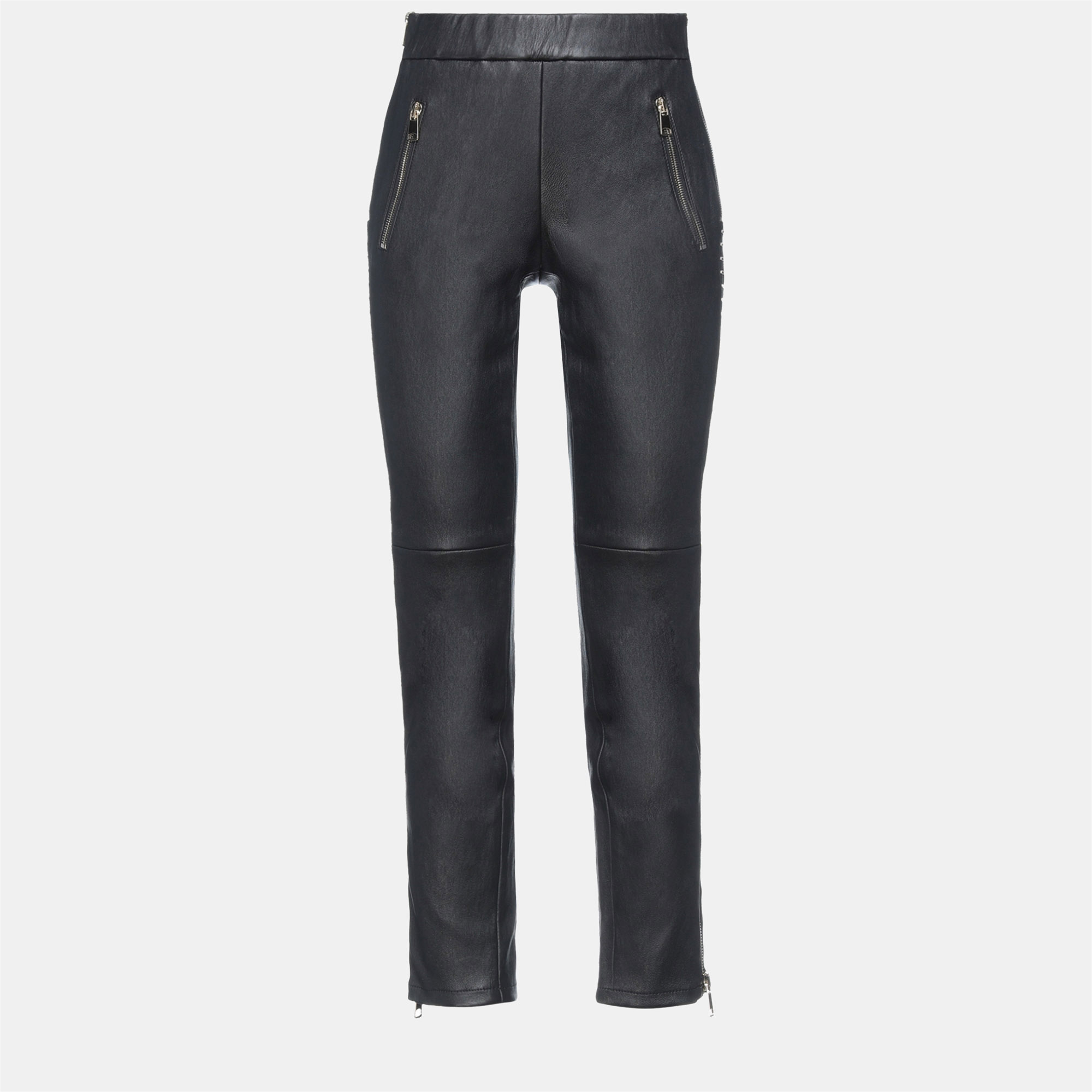 Alexander mcqueenlambskin pants 38