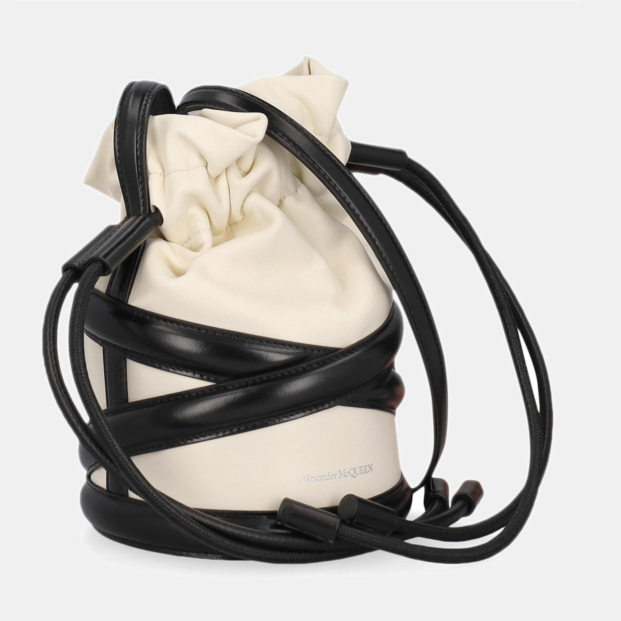 Alexander Mcqueen  Women's Leather Cross Body Bag - Black - One Size