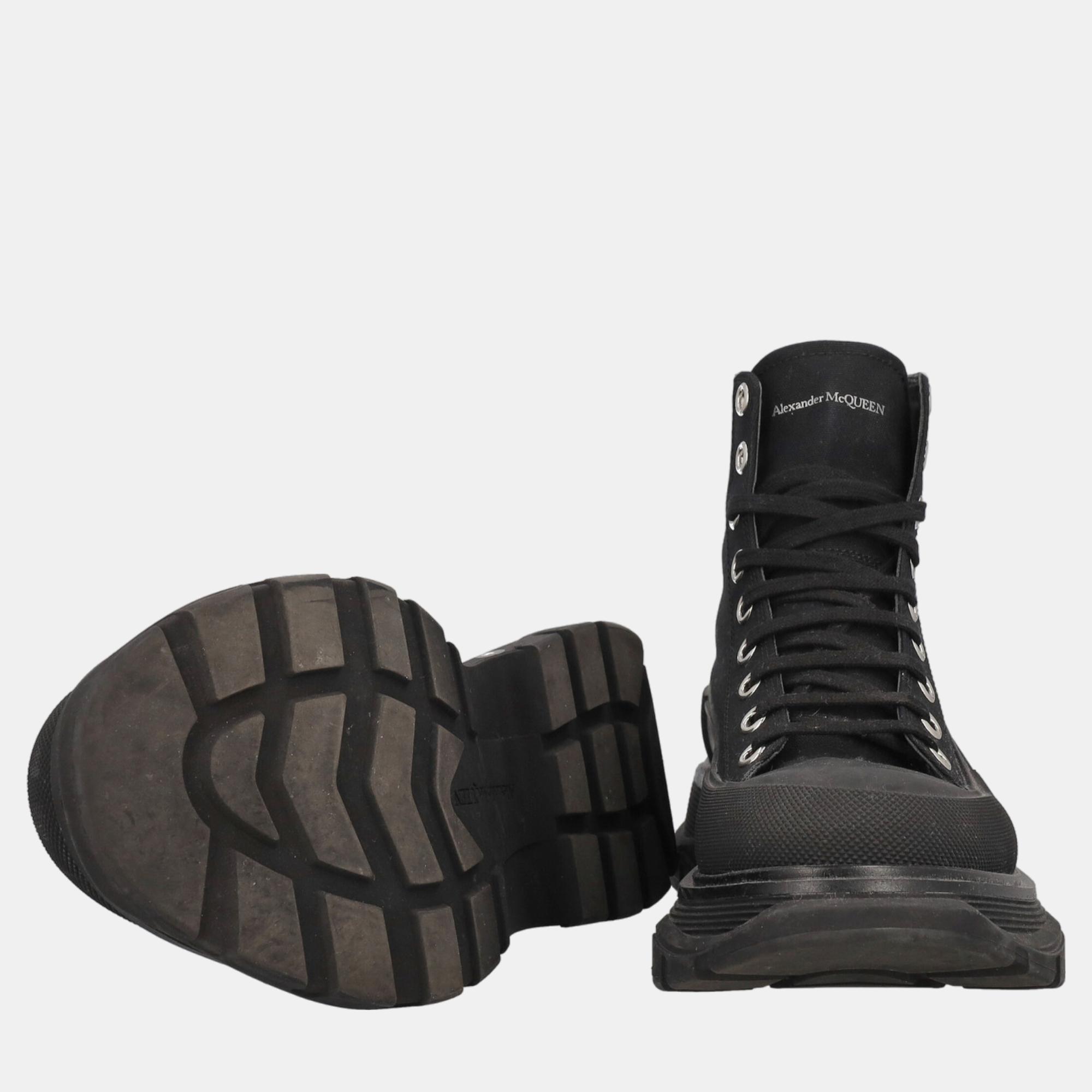 Alexander Mcqueen  Women's Fabric Sneakers - Black - EU 40
