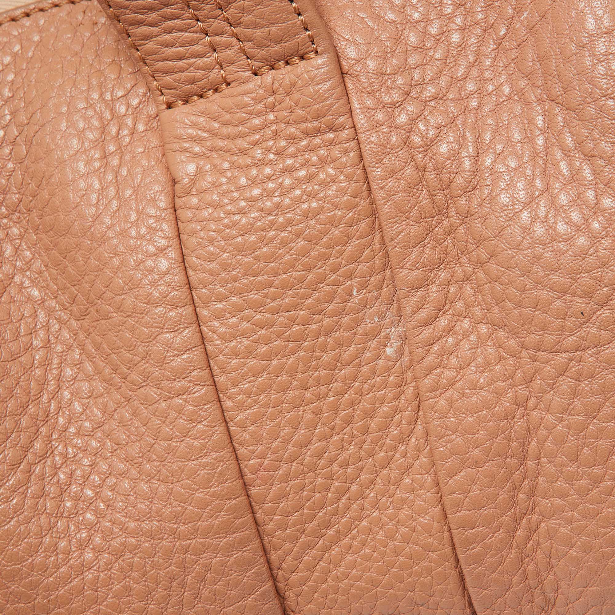 Alexander Wang Peach Leather Rockie Boston Bag