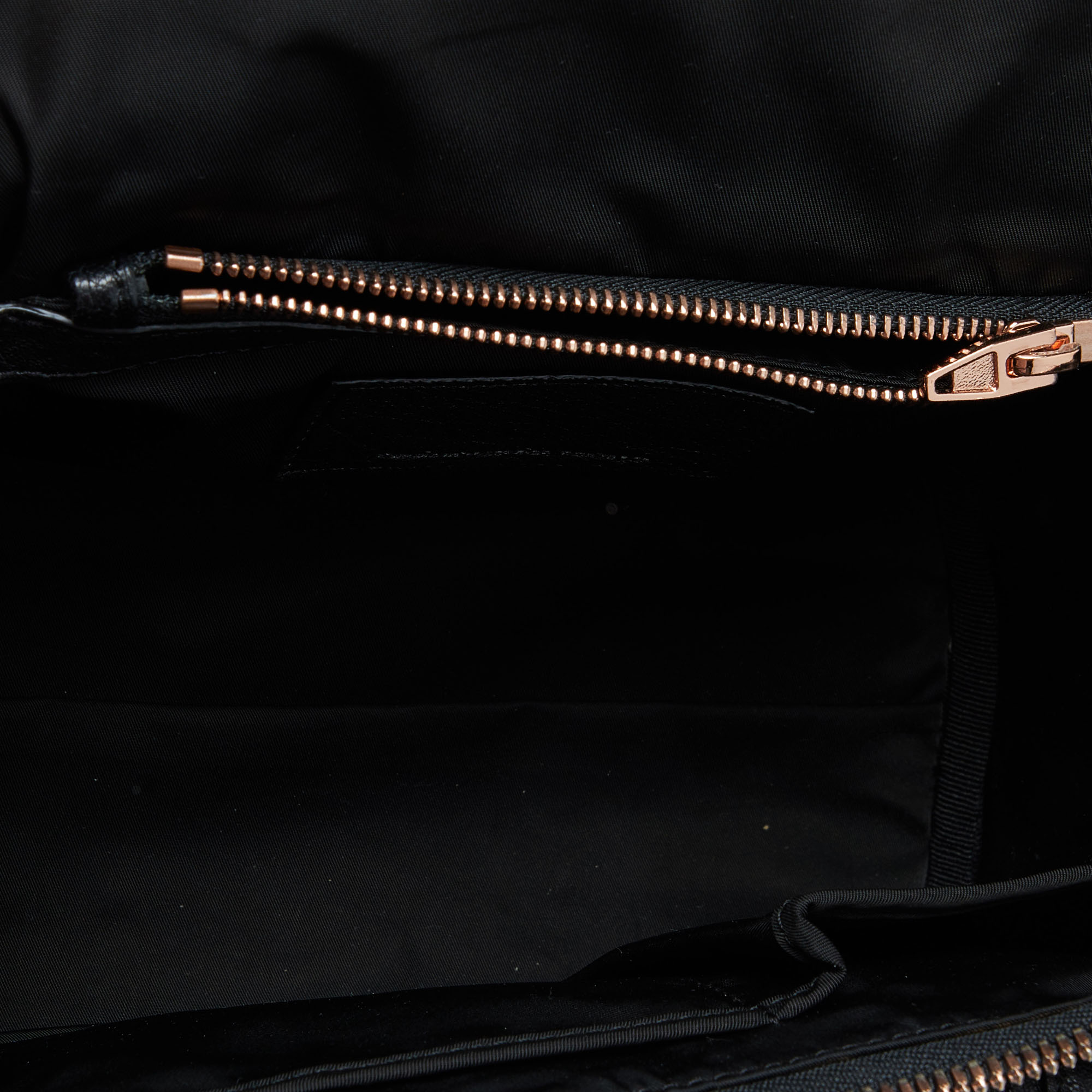 Alexander Wang Black Textured Leather Rocco Bag