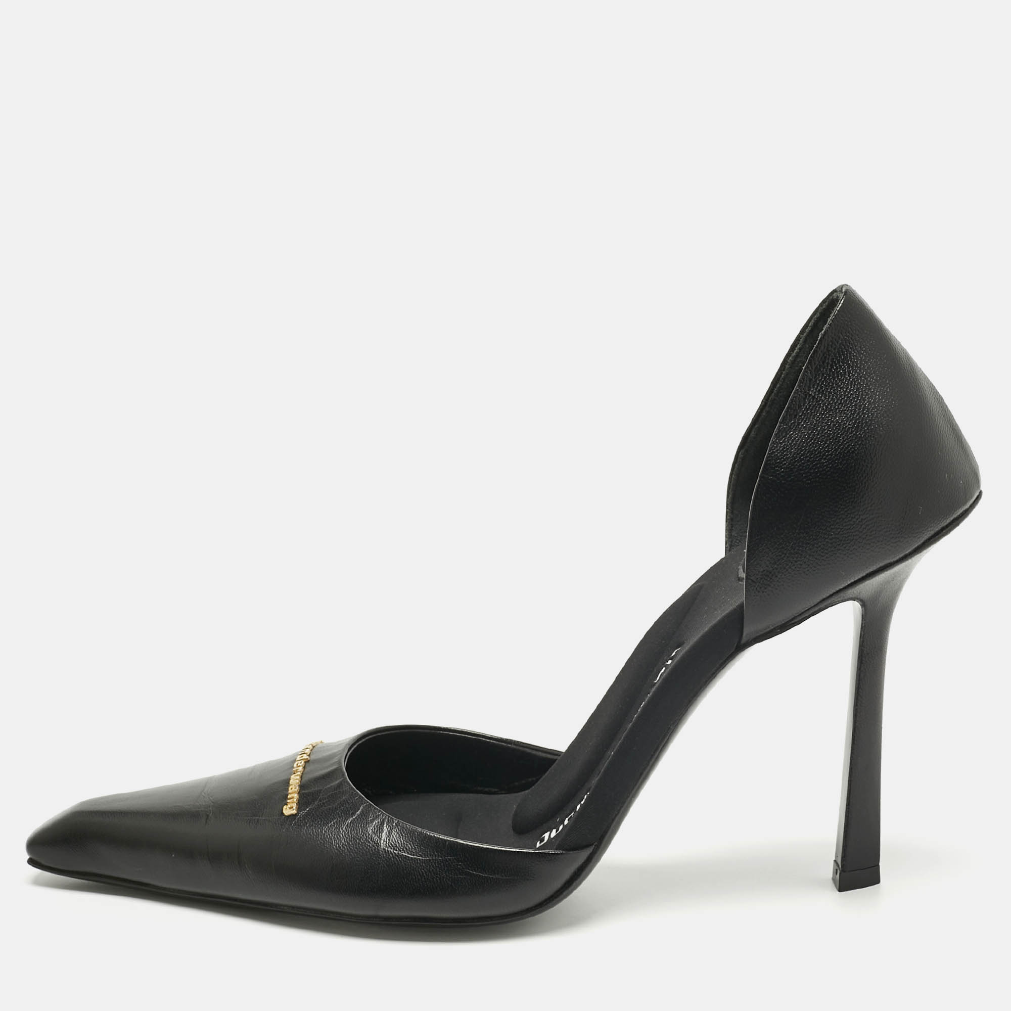 Alexander Wang Black Leather Viola Pumps Size 
Alexander Wang Black Leather Viola Pumps Size