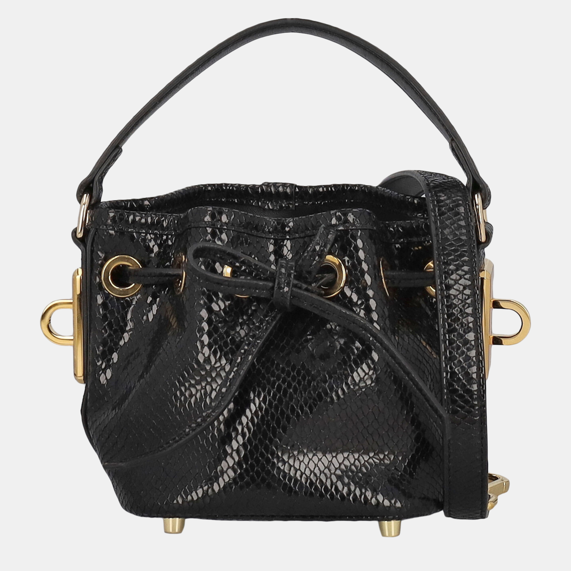 Alexandre Vauthier  Women's Leather Cross Body Bag - Black - One Size