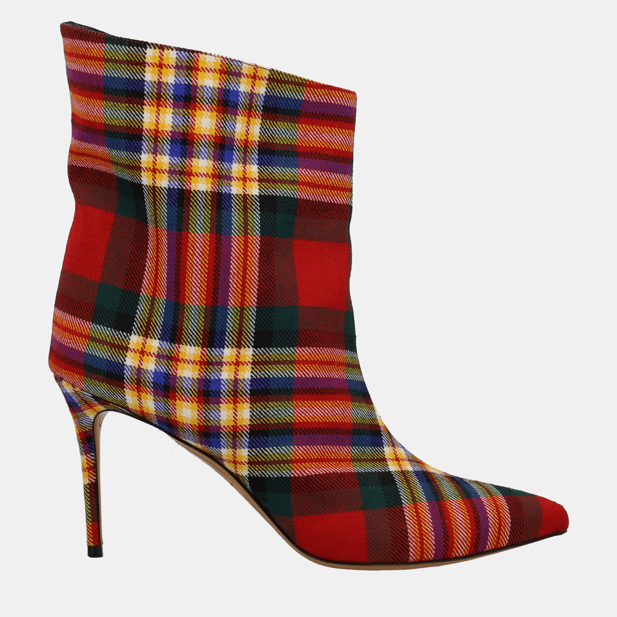 Alexandre Vauthier  Women's Fabric Ankle Boots - Green - EU 42