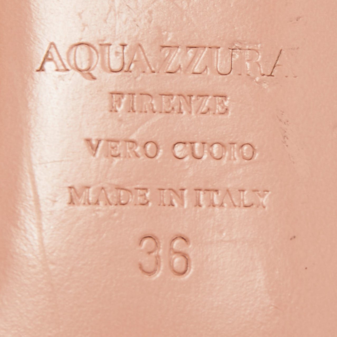 Aquazzura Pink Velvet Cosmic Star Ballet Flats Size 36