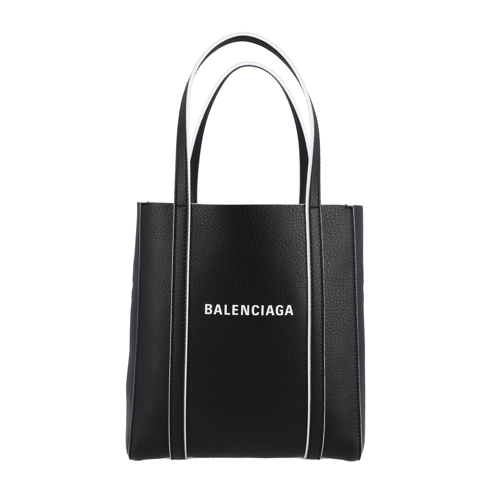 Balenciaga Black Leather Everyday XXS Tote Bag