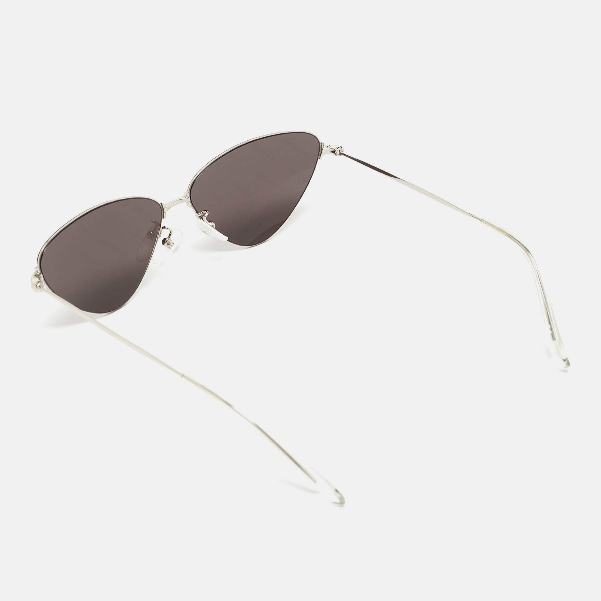 Balenciaga Silver BB0015s Cat Eye Sunglasses