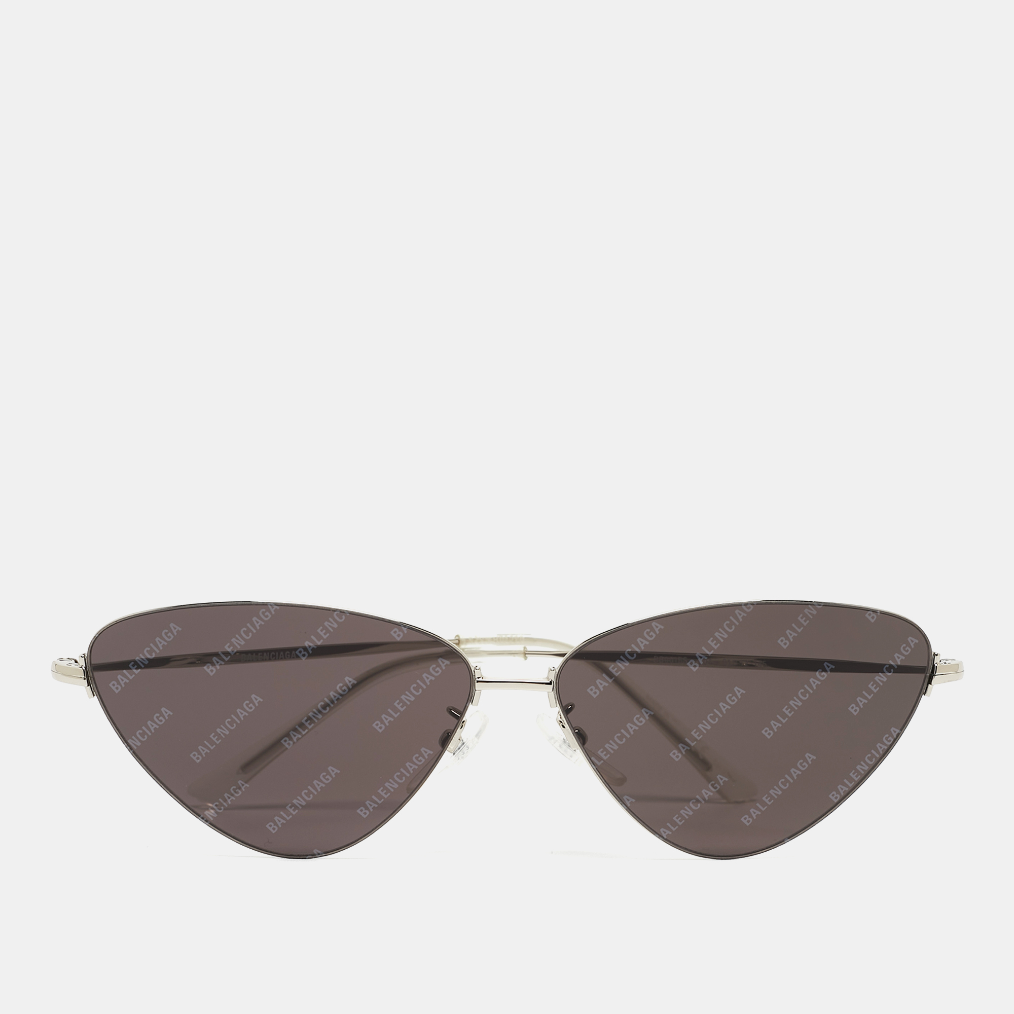 Balenciaga Silver BB0015s Cat Eye Sunglasses
