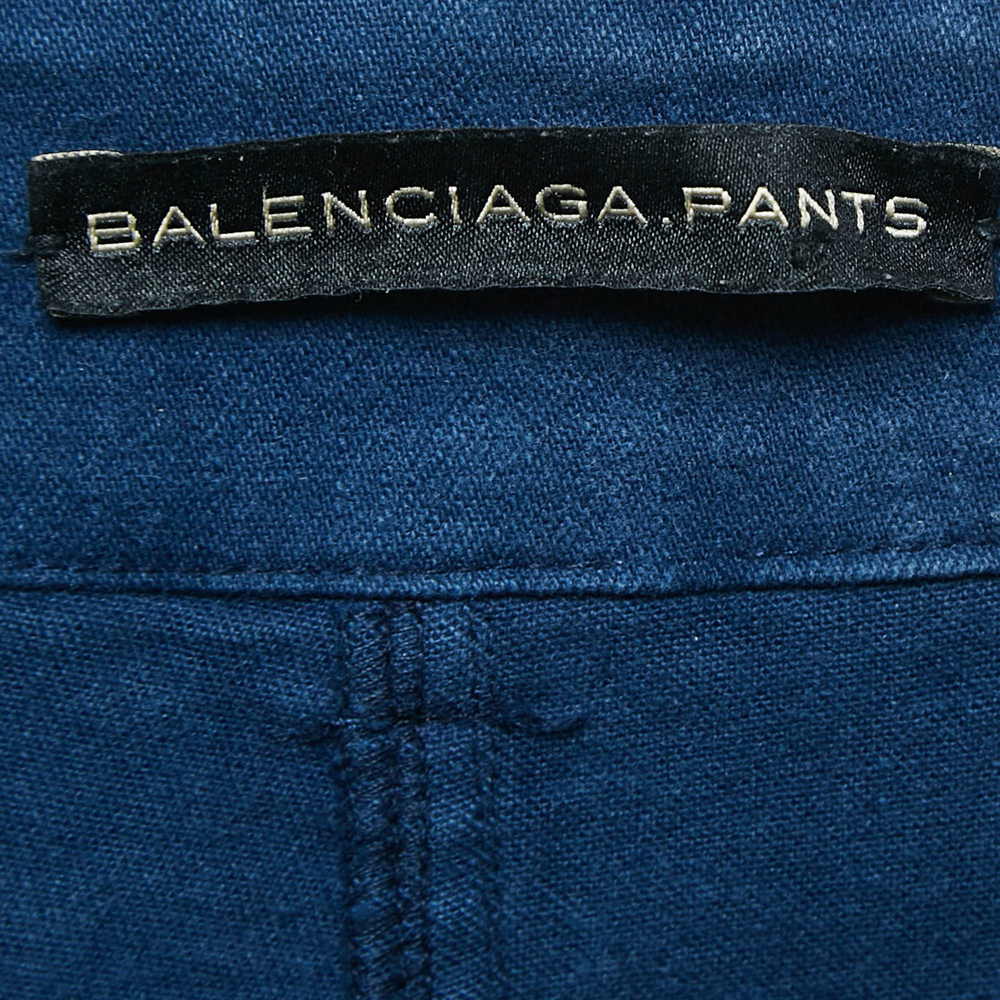 Balenciaga Blue Denim Tight Fit Jeans M Waist 28