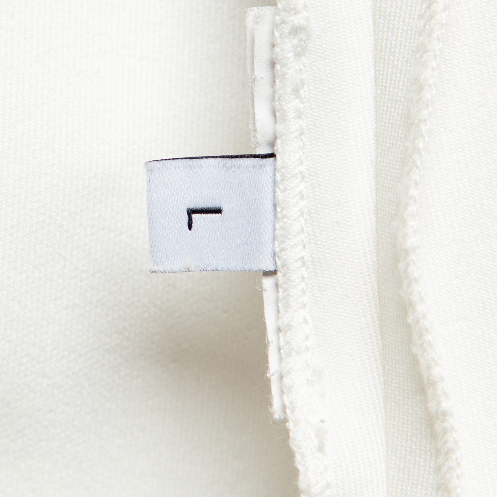 Balenciaga White Knit Embellished Sleeveless Top L