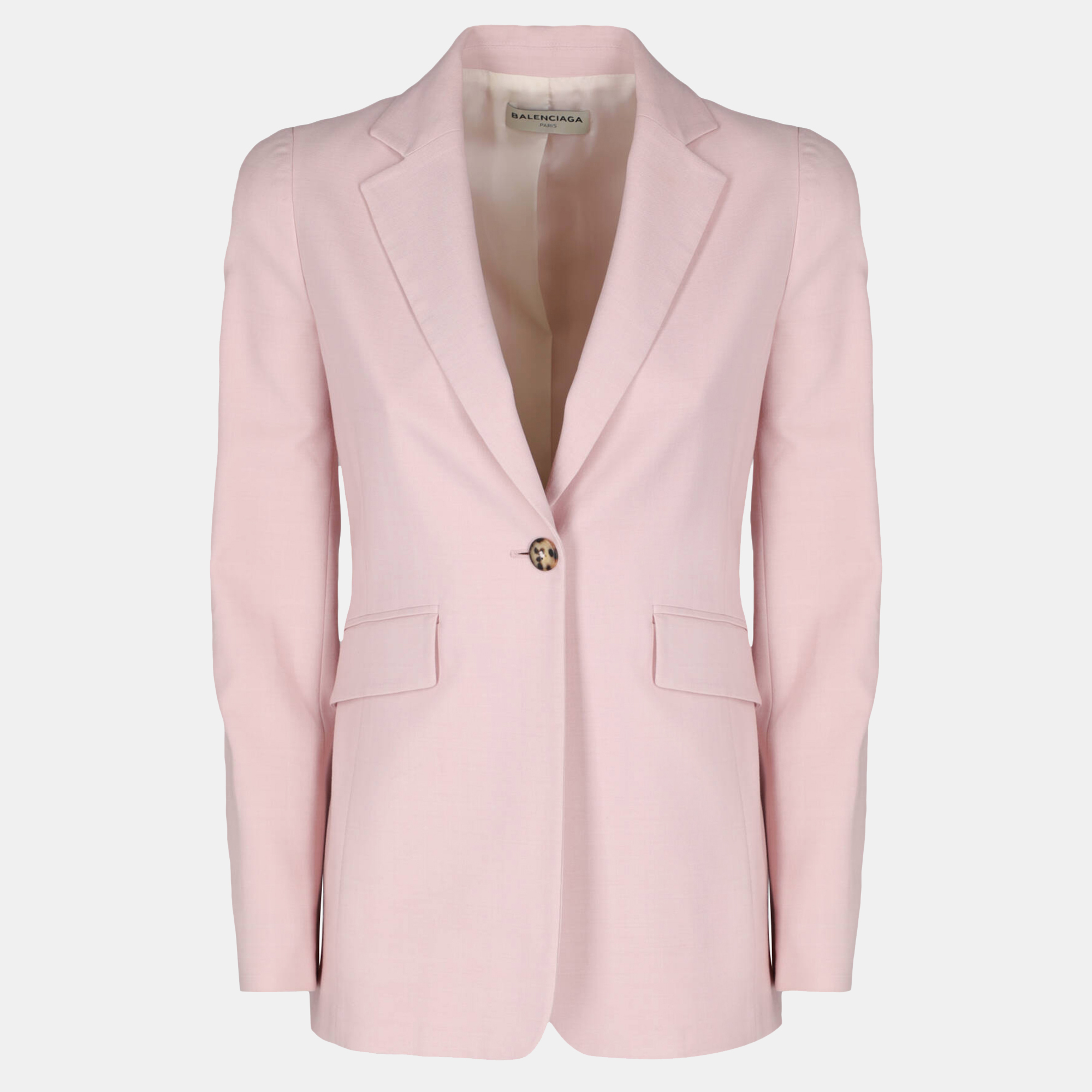 Balenciaga  Women's Fabric Blazer - Pink - XS