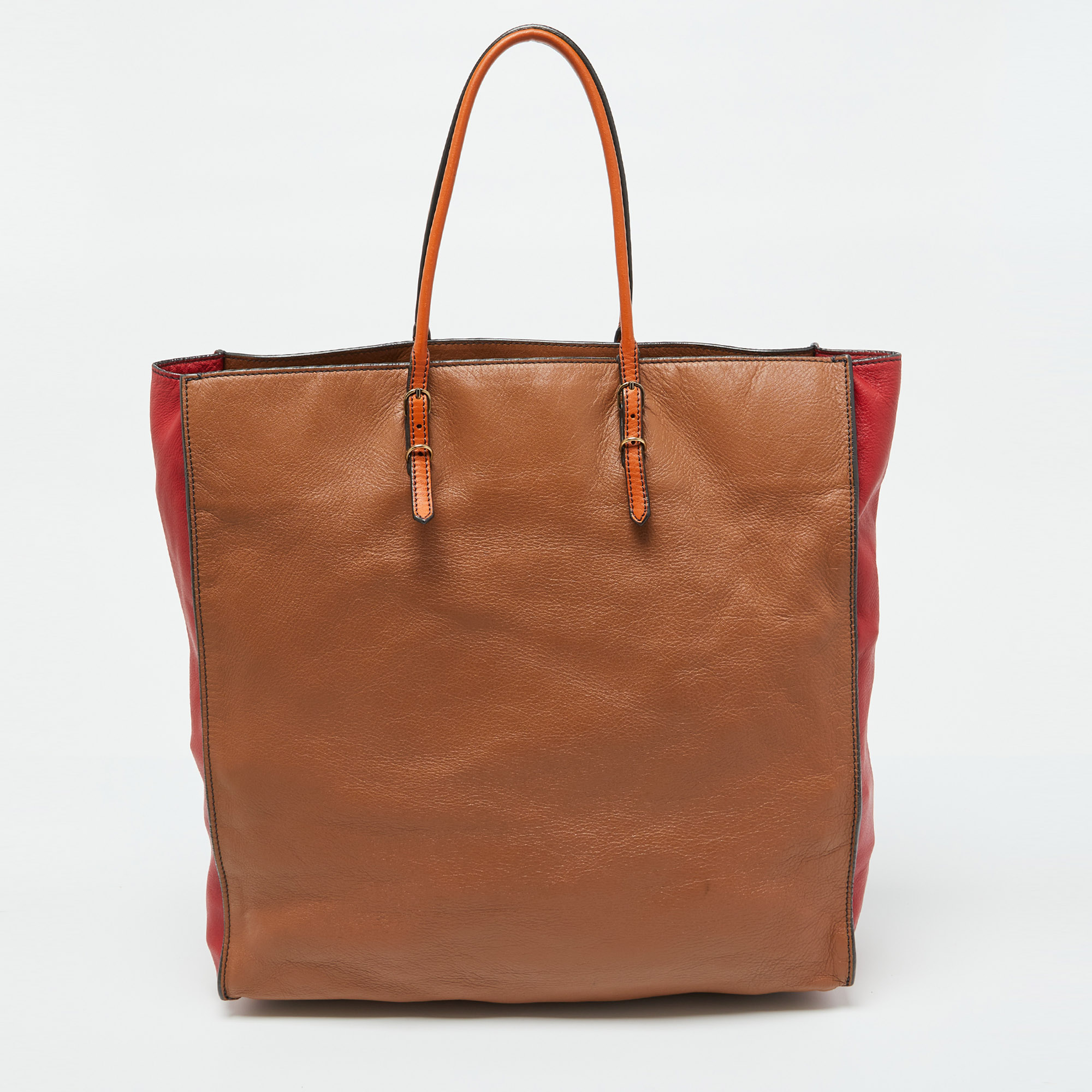 Balanciaga Multicolor Leather Papier A5 Tote