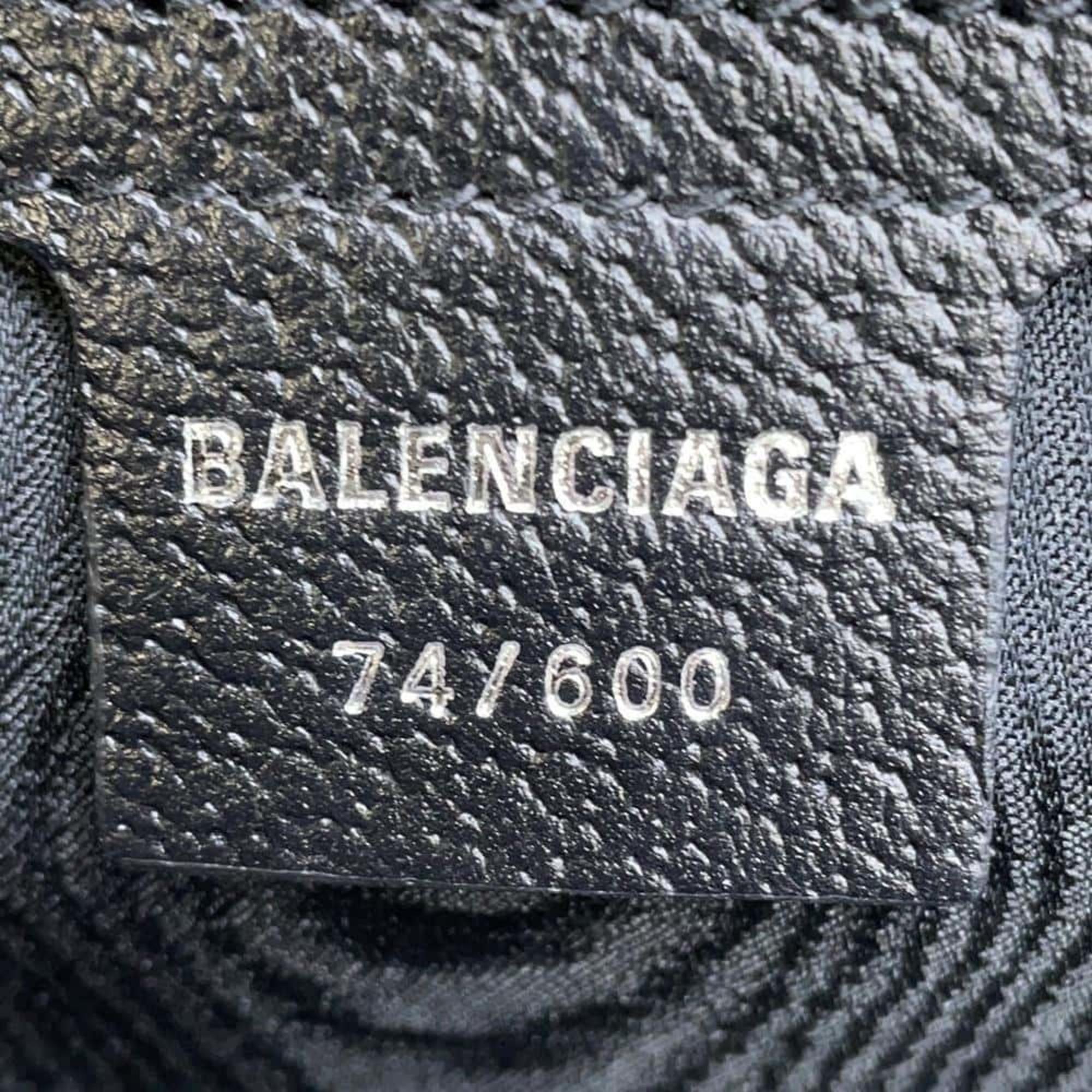 Balenciaga Black The Hacker Project Medium Tote Bag