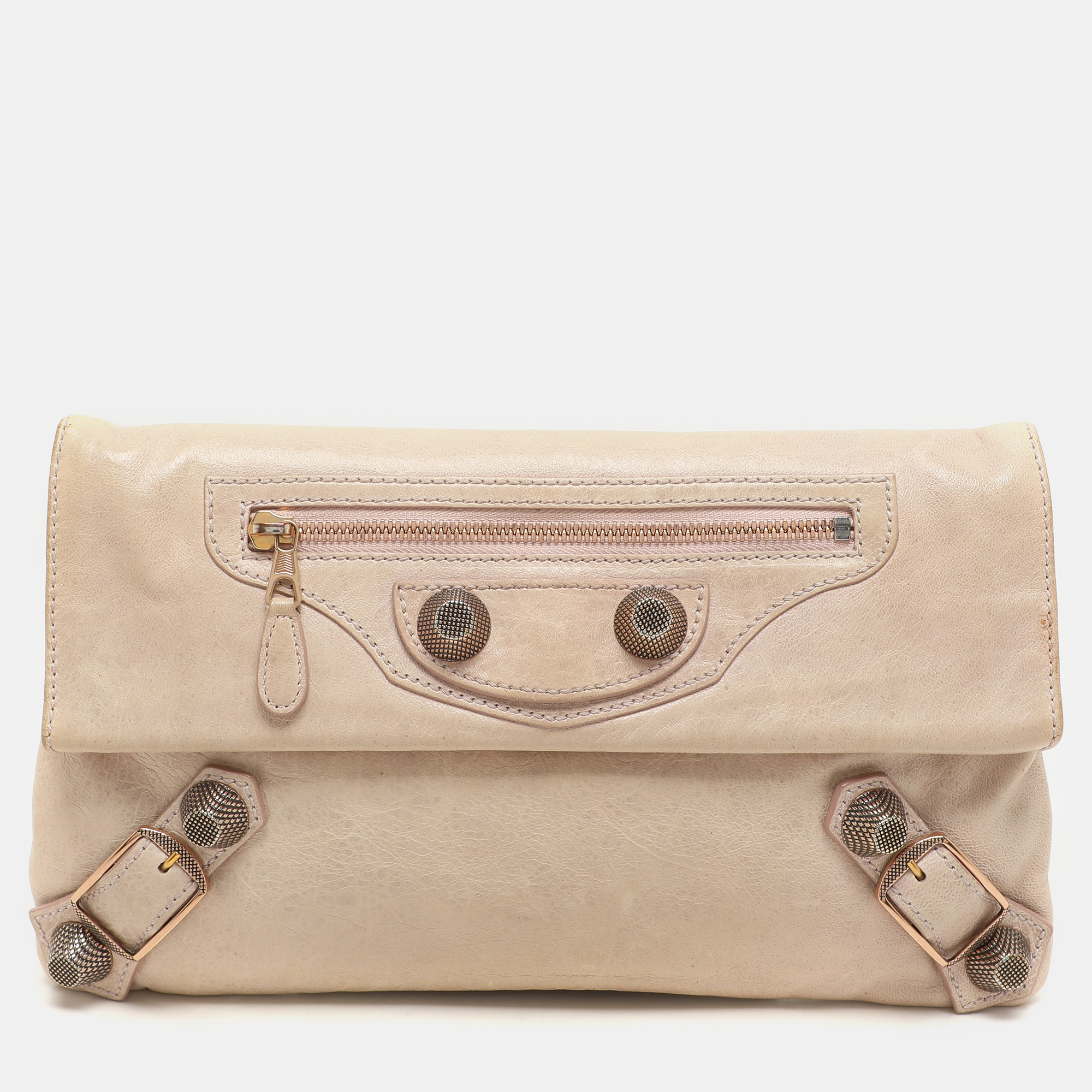 Balenciaga Pale Rose Leather RGGH Classic Envelope Clutch, Pink
Balenciaga Pale Rose Leather RGGH Classic Envelope Clutch, Pink