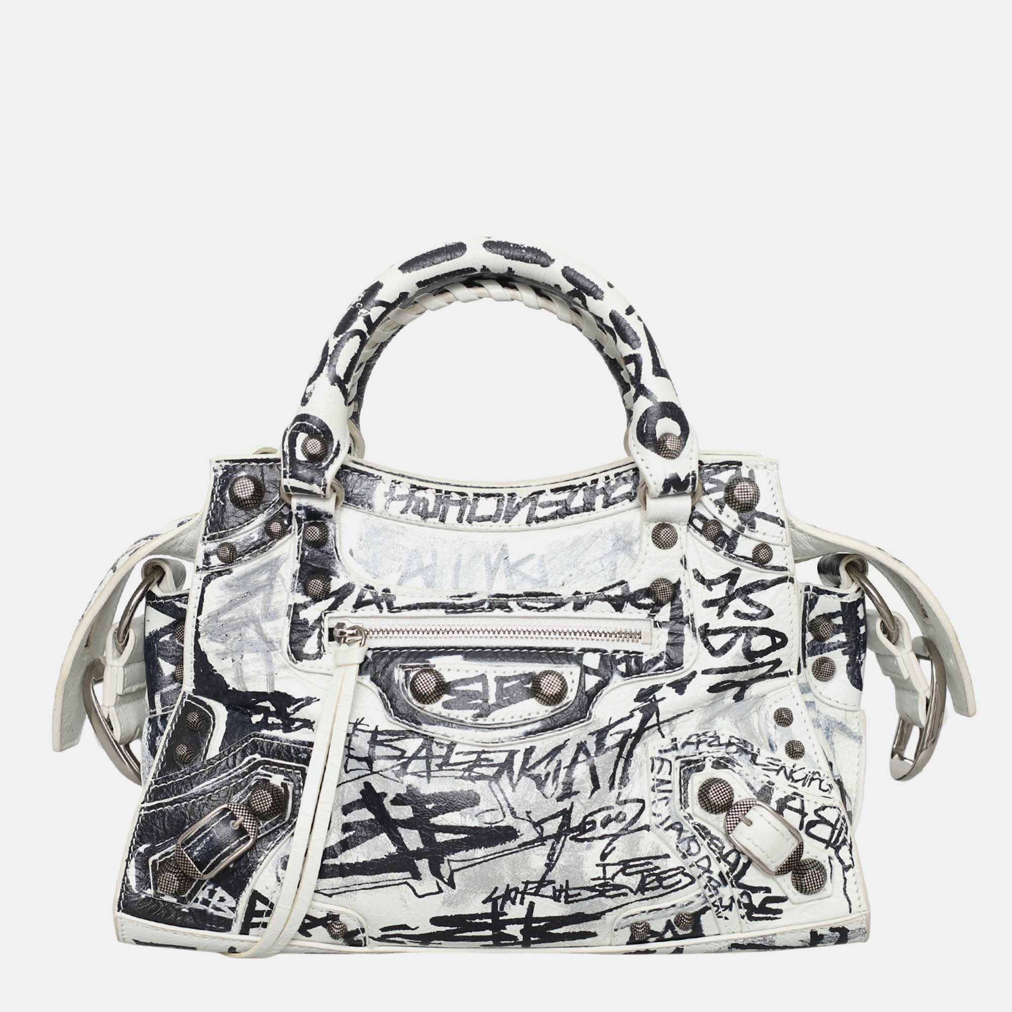 Balenciaga Neo Cagole Graffitty Special Edition City Bag, Black
Balenciaga Neo Cagole Graffitty Special Edition City Bag, Black