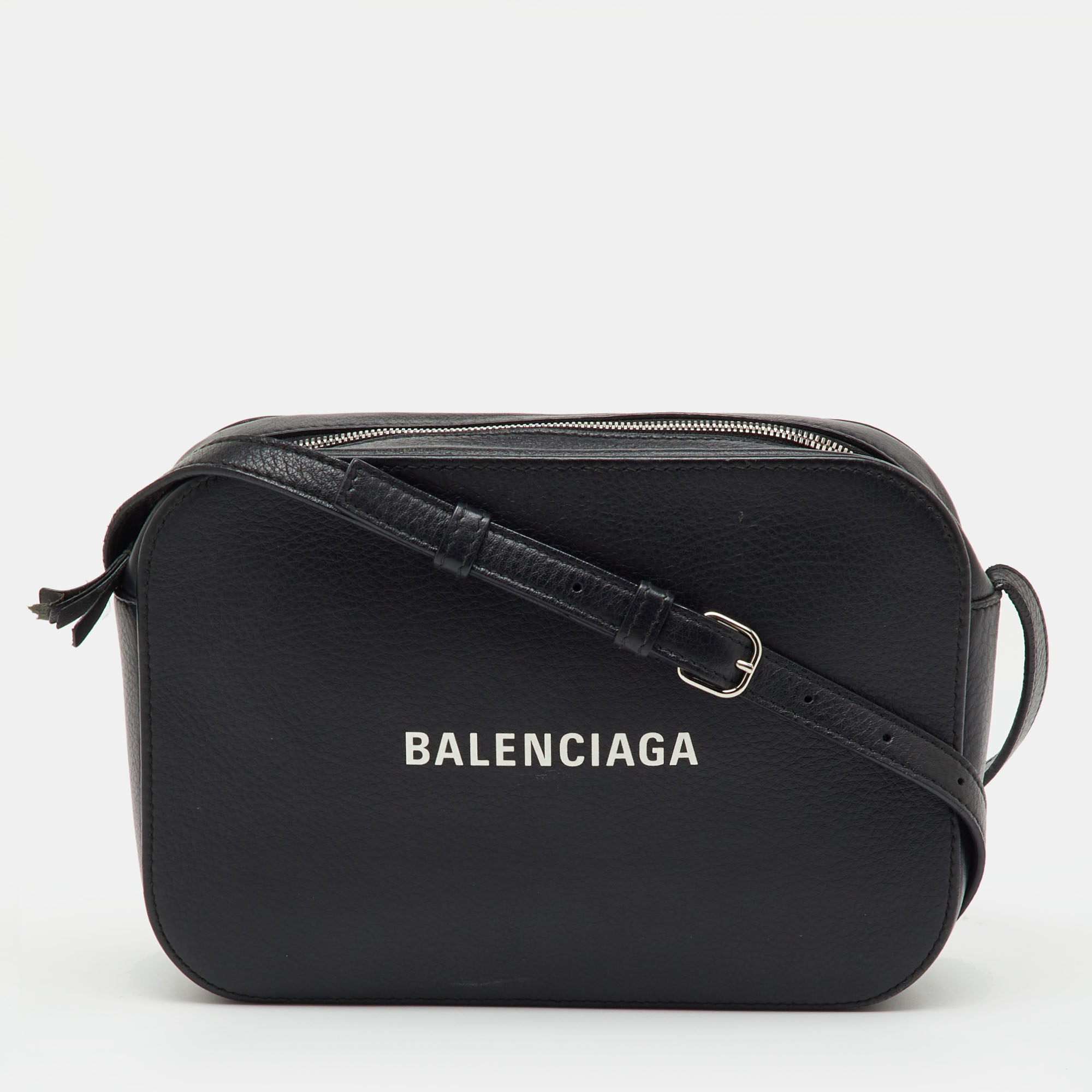 Balenciaga Black Leather Small Everyday Camera Crossbody Bag
Balenciaga Black Leather Small Everyday Camera Crossbody Bag