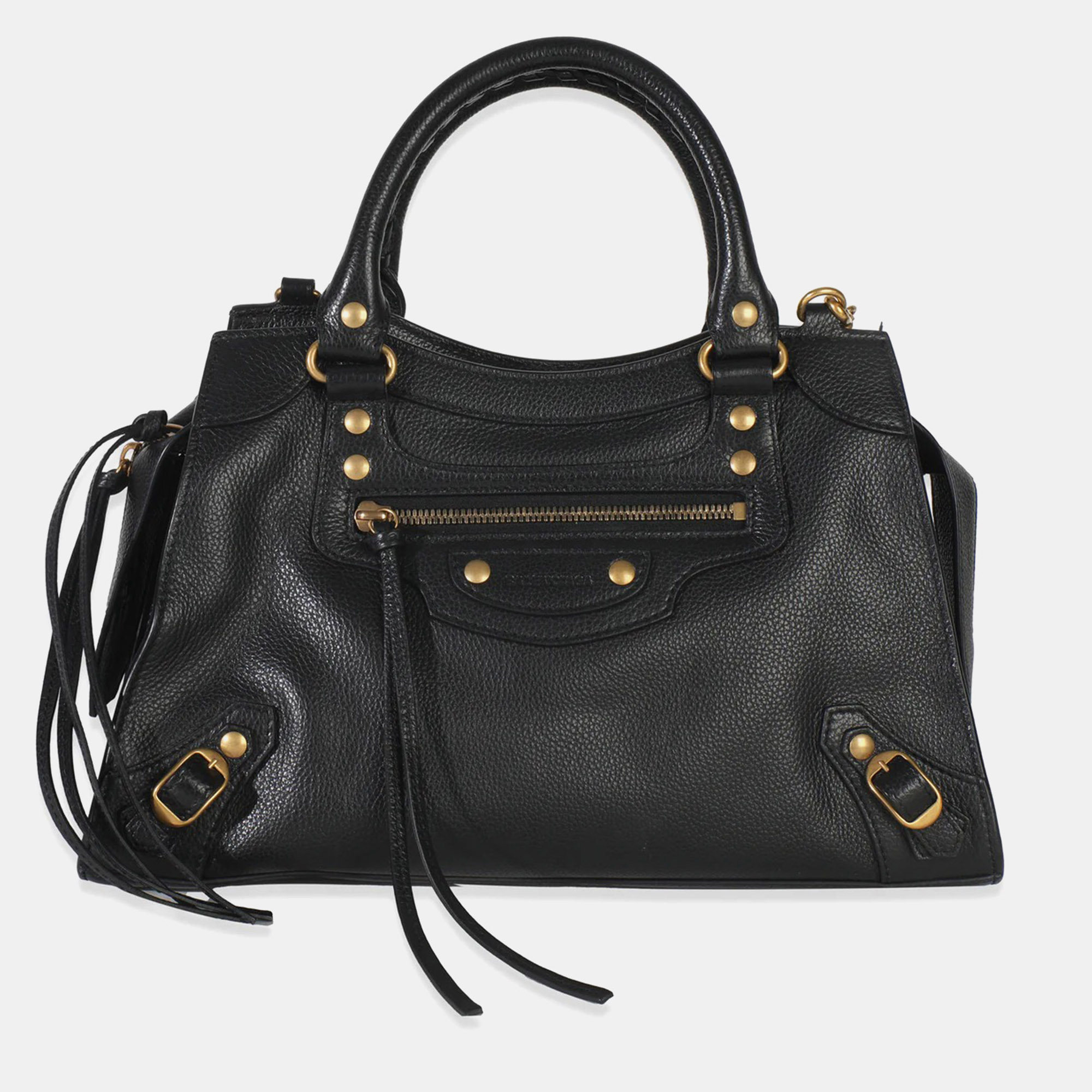 Balenciaga Black Smooth Calfskin Small Neo Classic City Bag
Balenciaga Black Smooth Calfskin Small Neo Classic City Bag