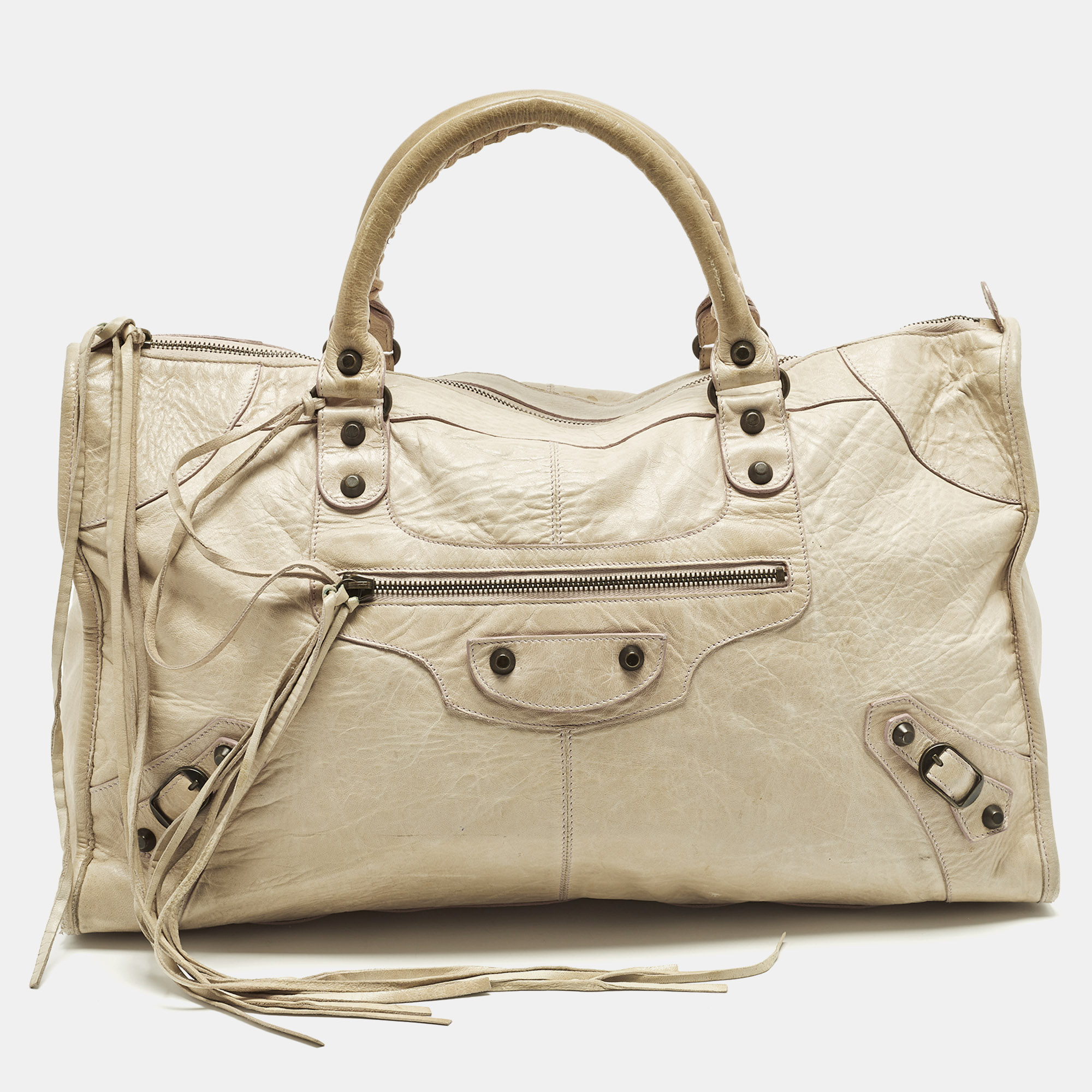 Balenciaga Work RH Beige Leather Tote
Balenciaga Work RH Beige Leather Tote
