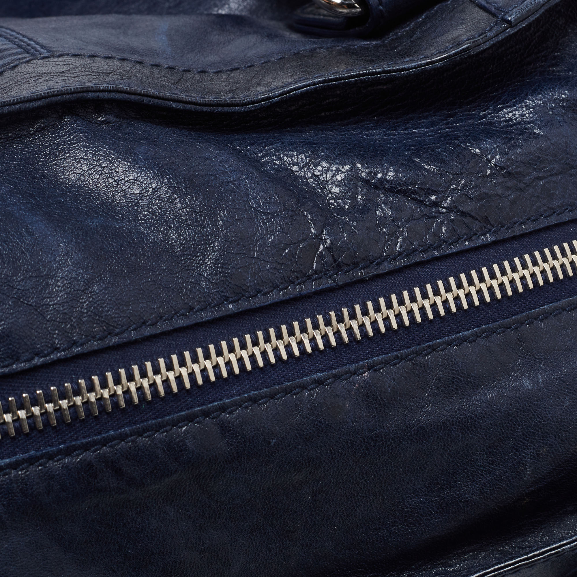 Balenciaga Marine Leather GSH Brief Tote