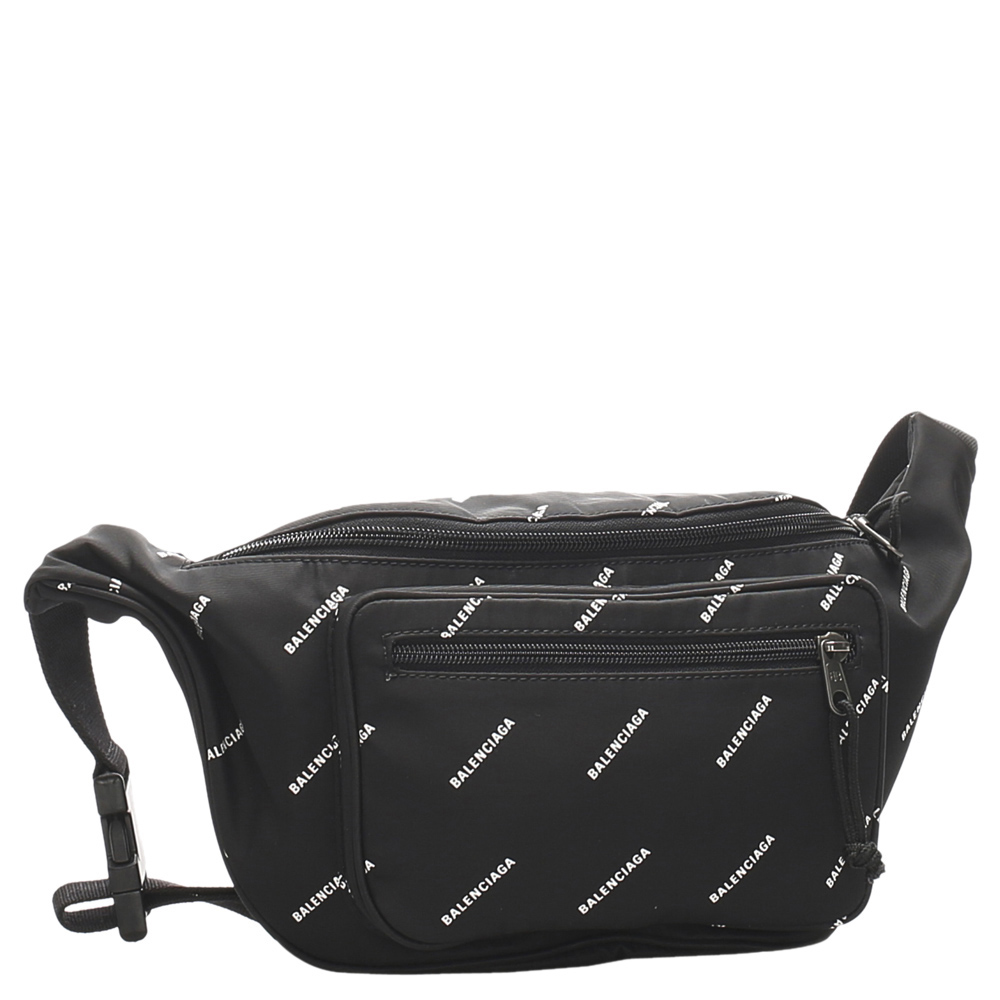 Balenciaga Black Explorer Nylon Belt Bag
Balenciaga Black Explorer Nylon Belt Bag