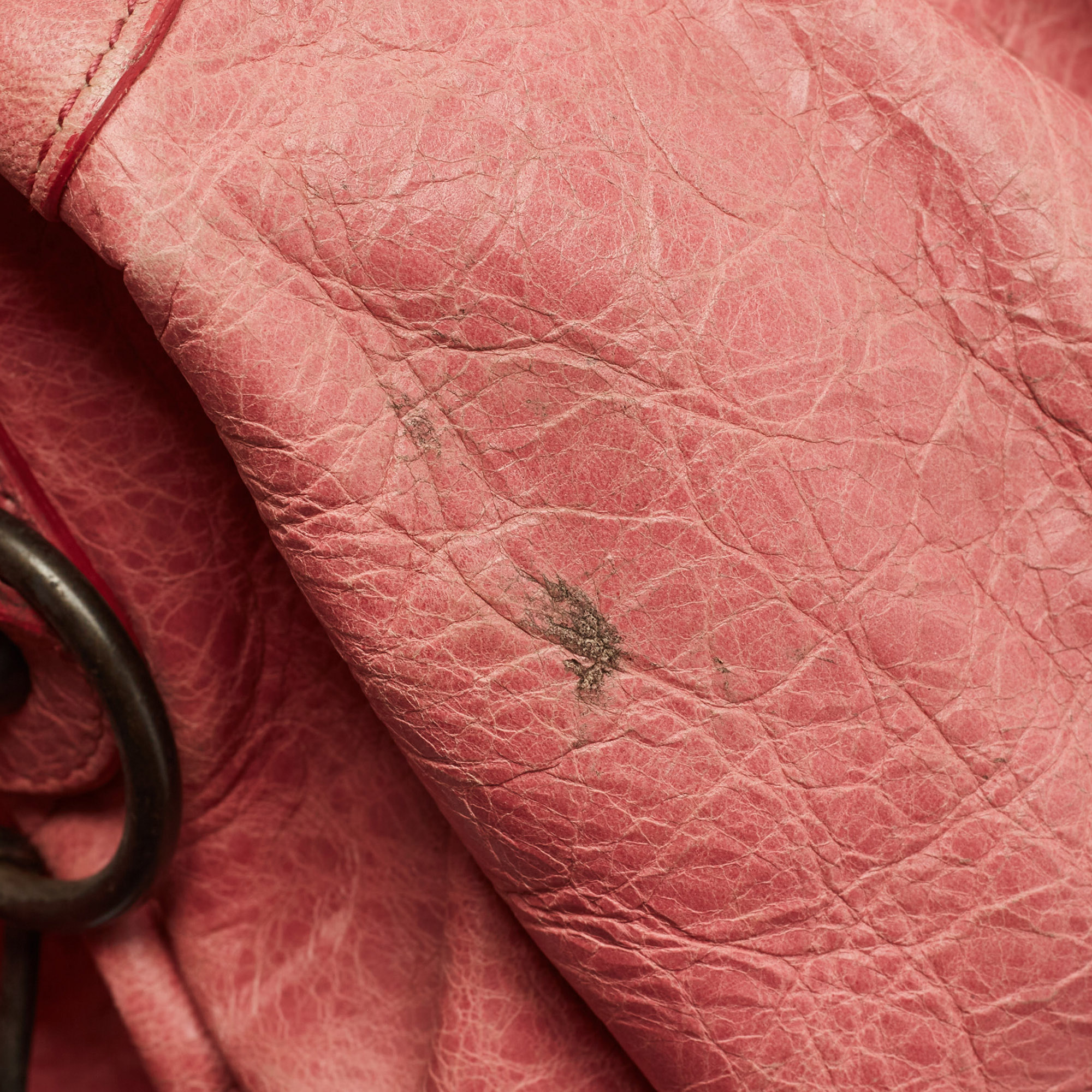 Balenciaga Pink Leather Classic Velo Tote