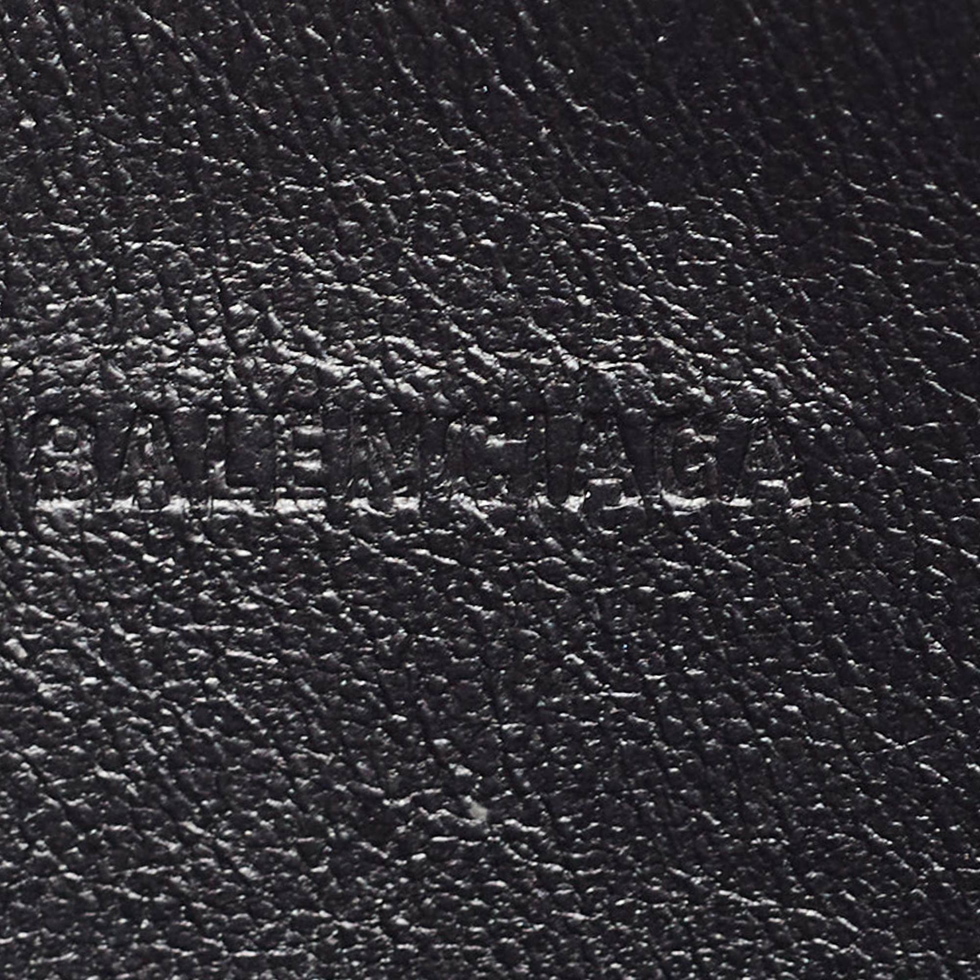 Balenciaga Black Leather Neo Classic Small Pouch