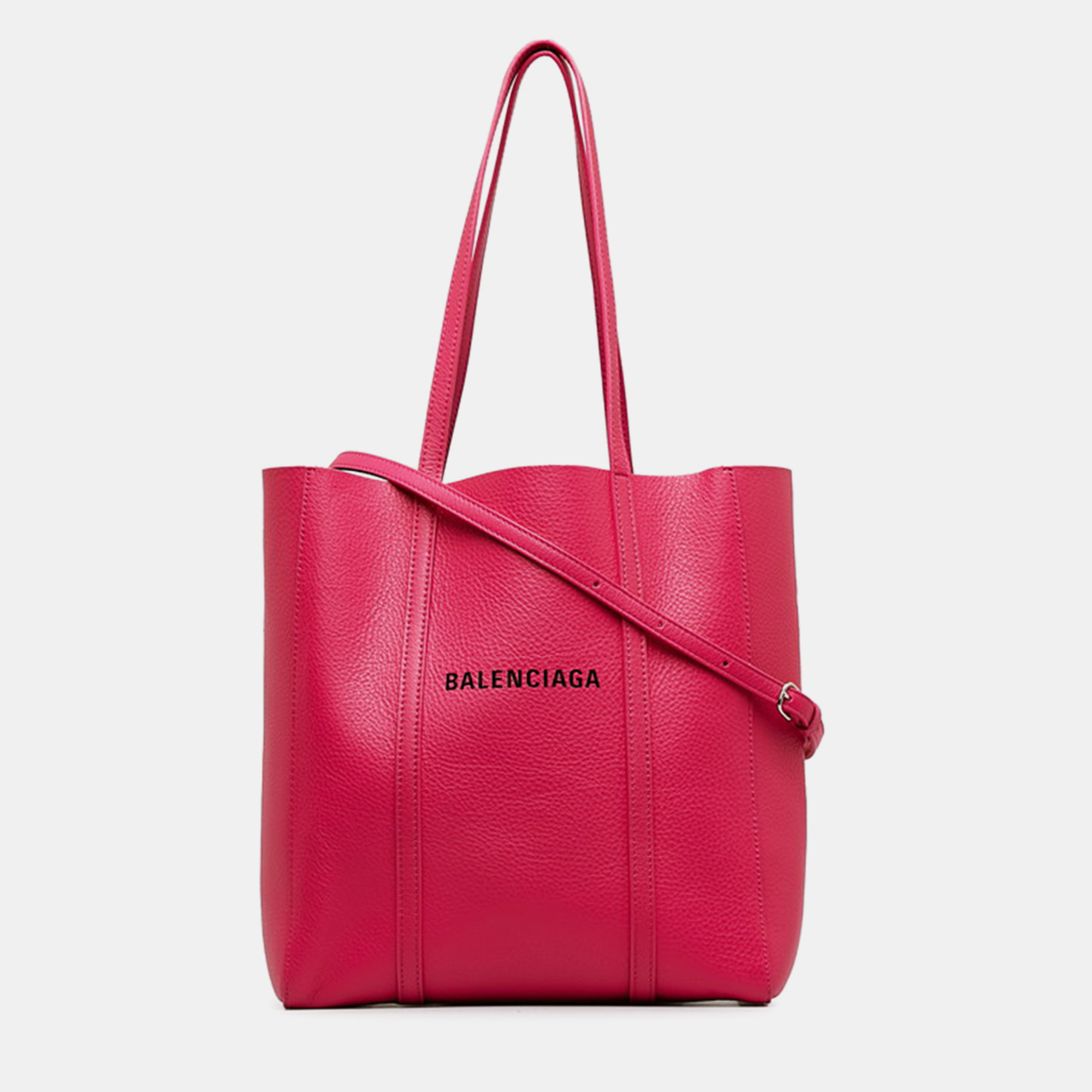 Balenciaga pink leather everyday xs tote bag